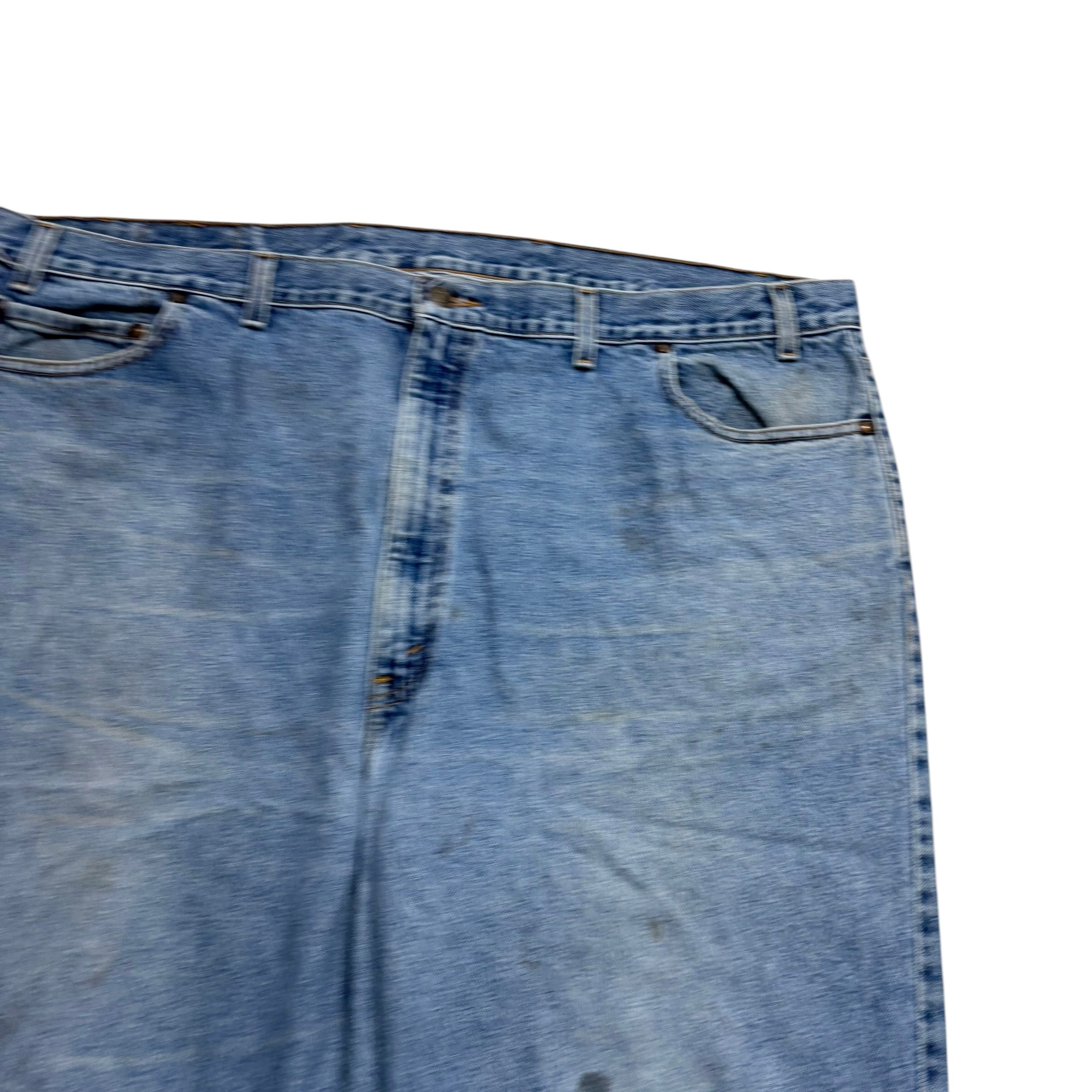 Levis 540 Jeans W46 L30 Mens Light Blue Baggy Relaxed Straight Fit Vintage (F)