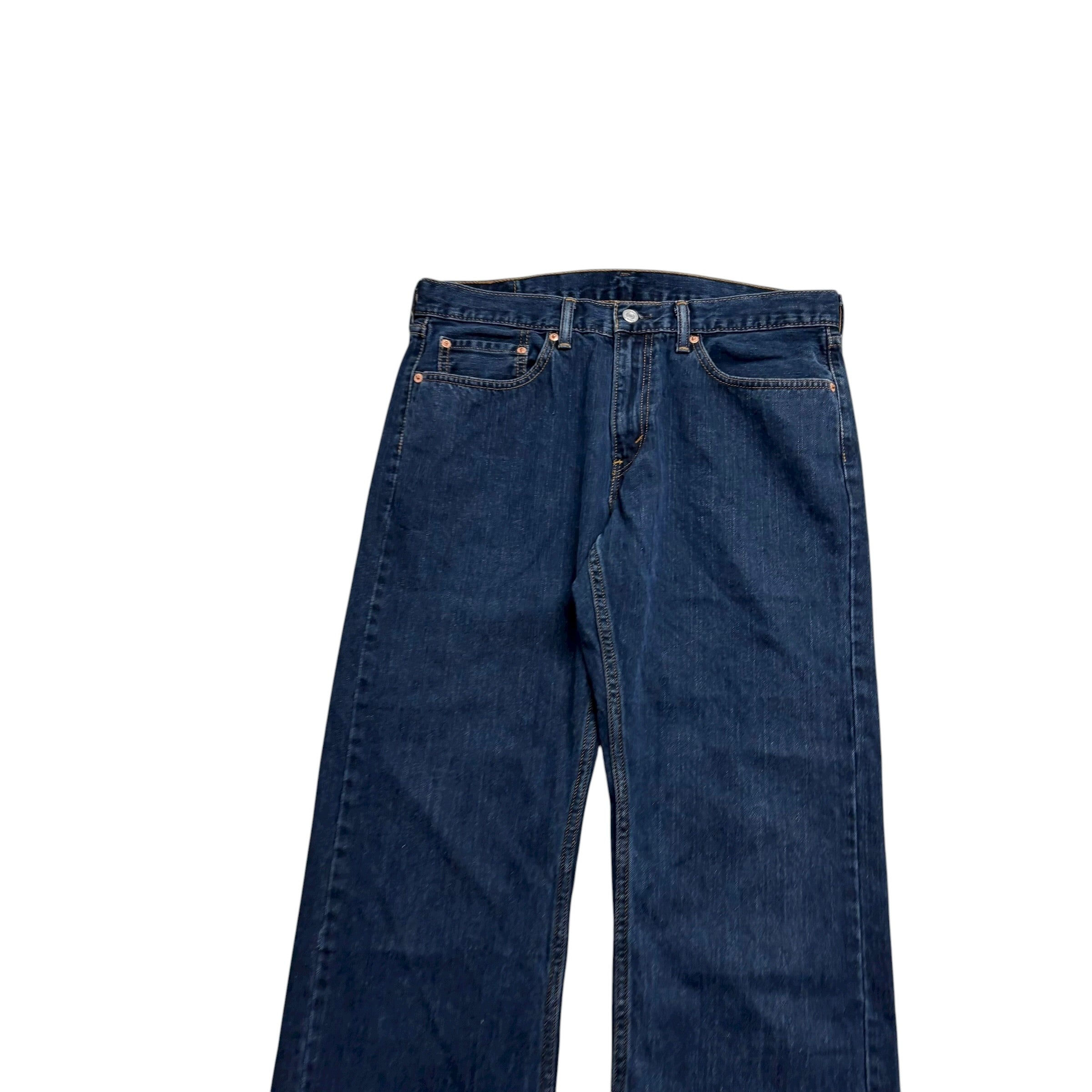 Levis 559 Jeans W34 L30 Mens Dark Blue Baggy Relaxed Fit Vintage Denim (E)