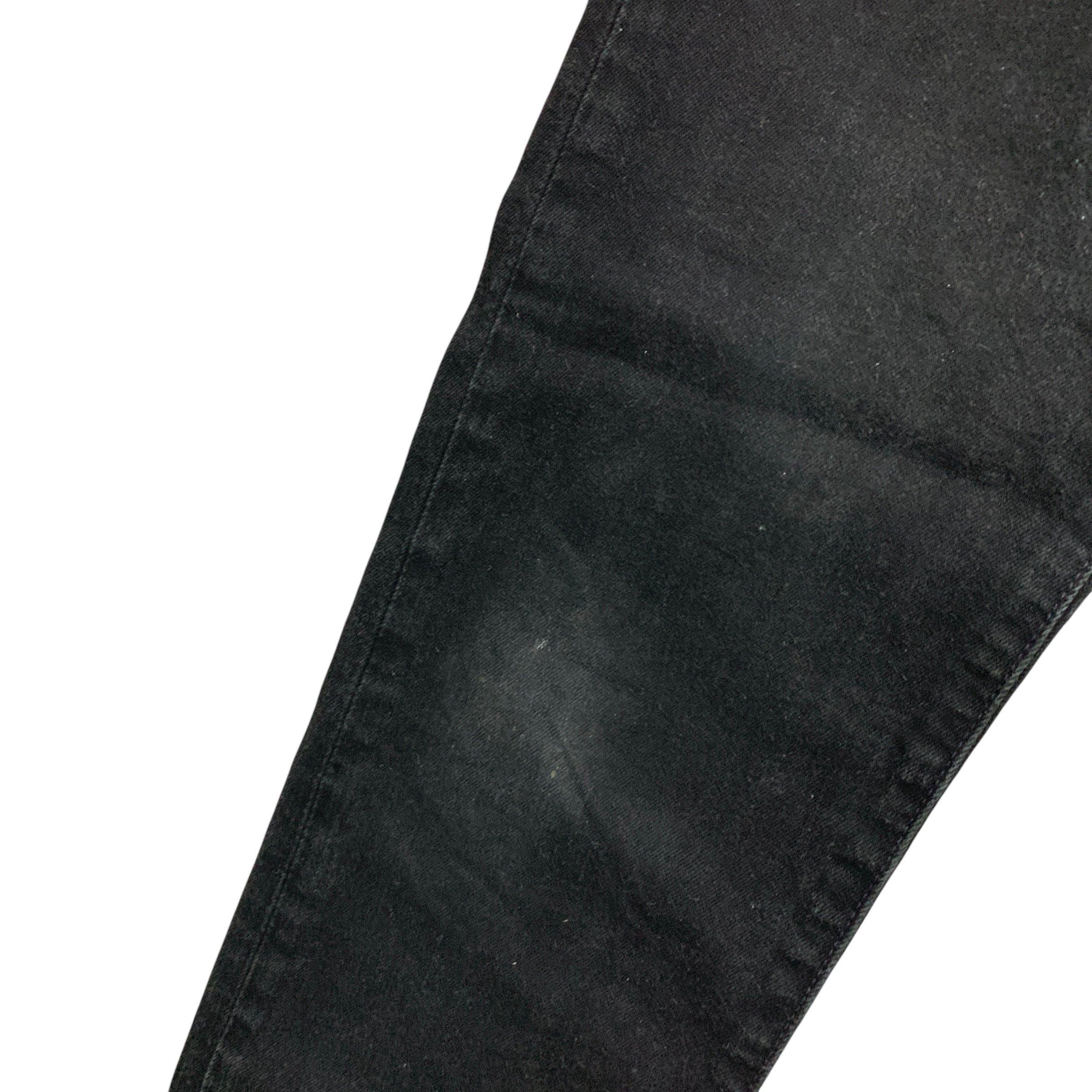 Levis 512 Jeans W29 L31 Mens Black Slim Tapered Fit Stretch Premium Denim