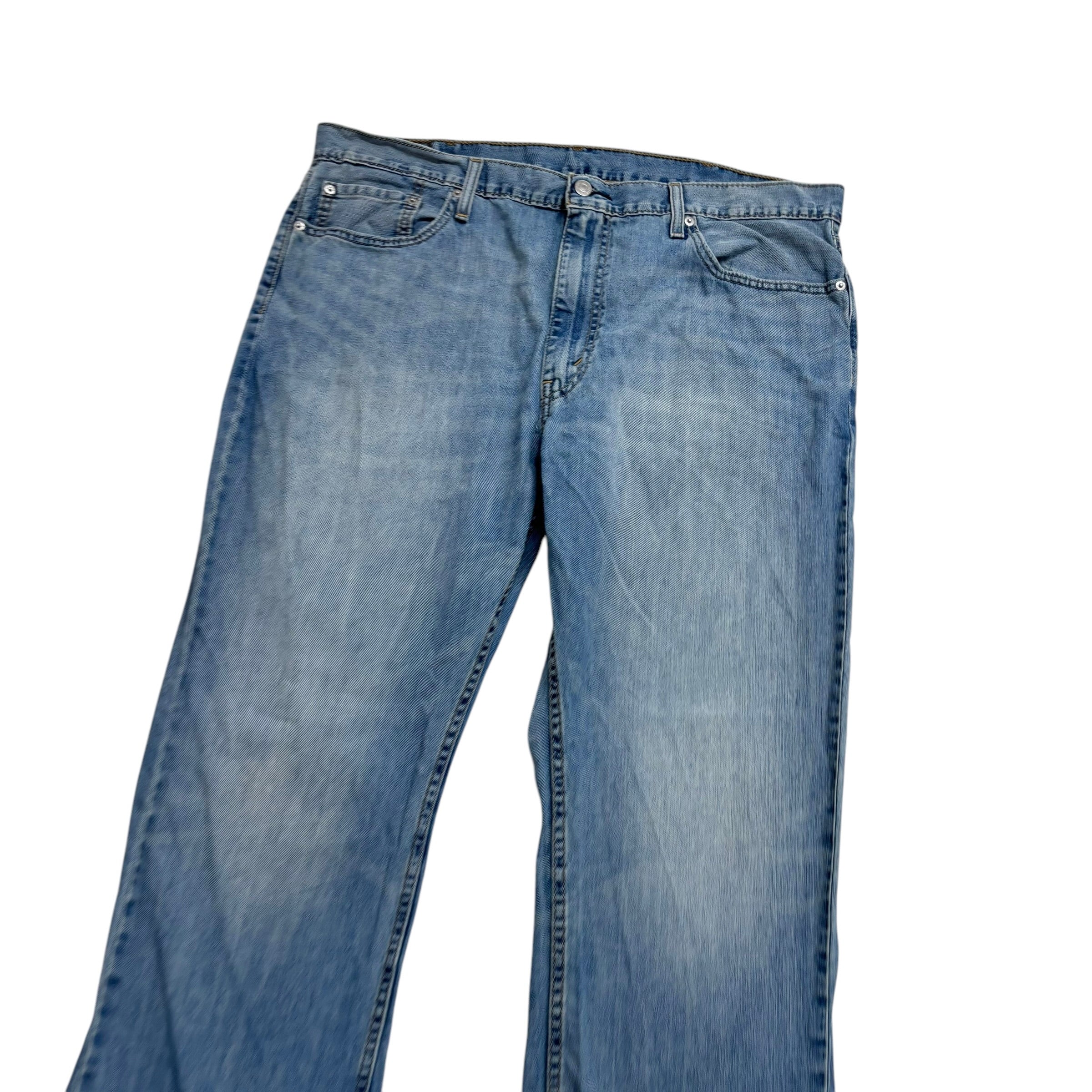 Levis 559 Jeans W40 L30 Mens Light Blue Baggy Relaxed Straight Fit Denim (E)