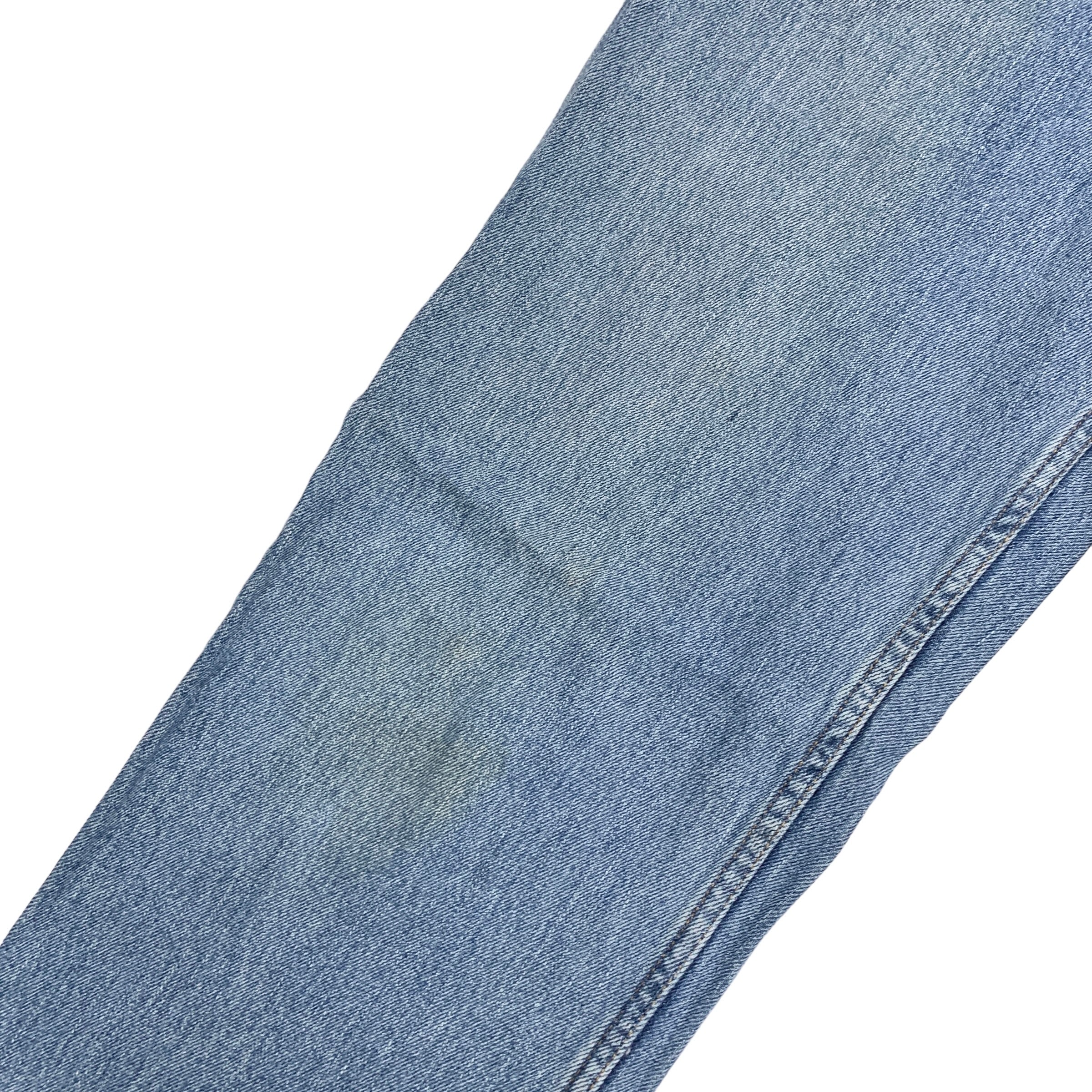 Levis 550 Jeans W34 L33 Mens Mid Blue Baggy Relaxed Straight Fit Vintage Denim