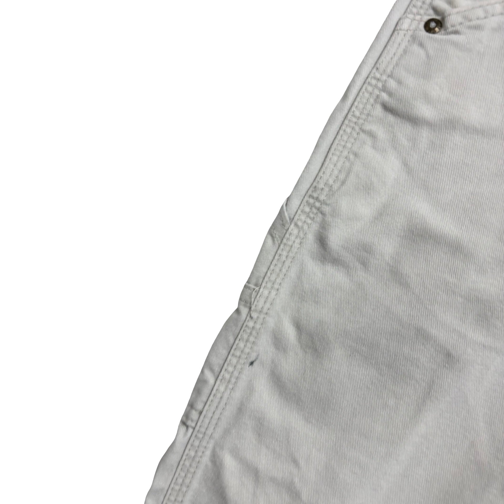 Lee Carpenter Trousers W40 L30 Mens Cream Relaxed Straight Fit Vintage