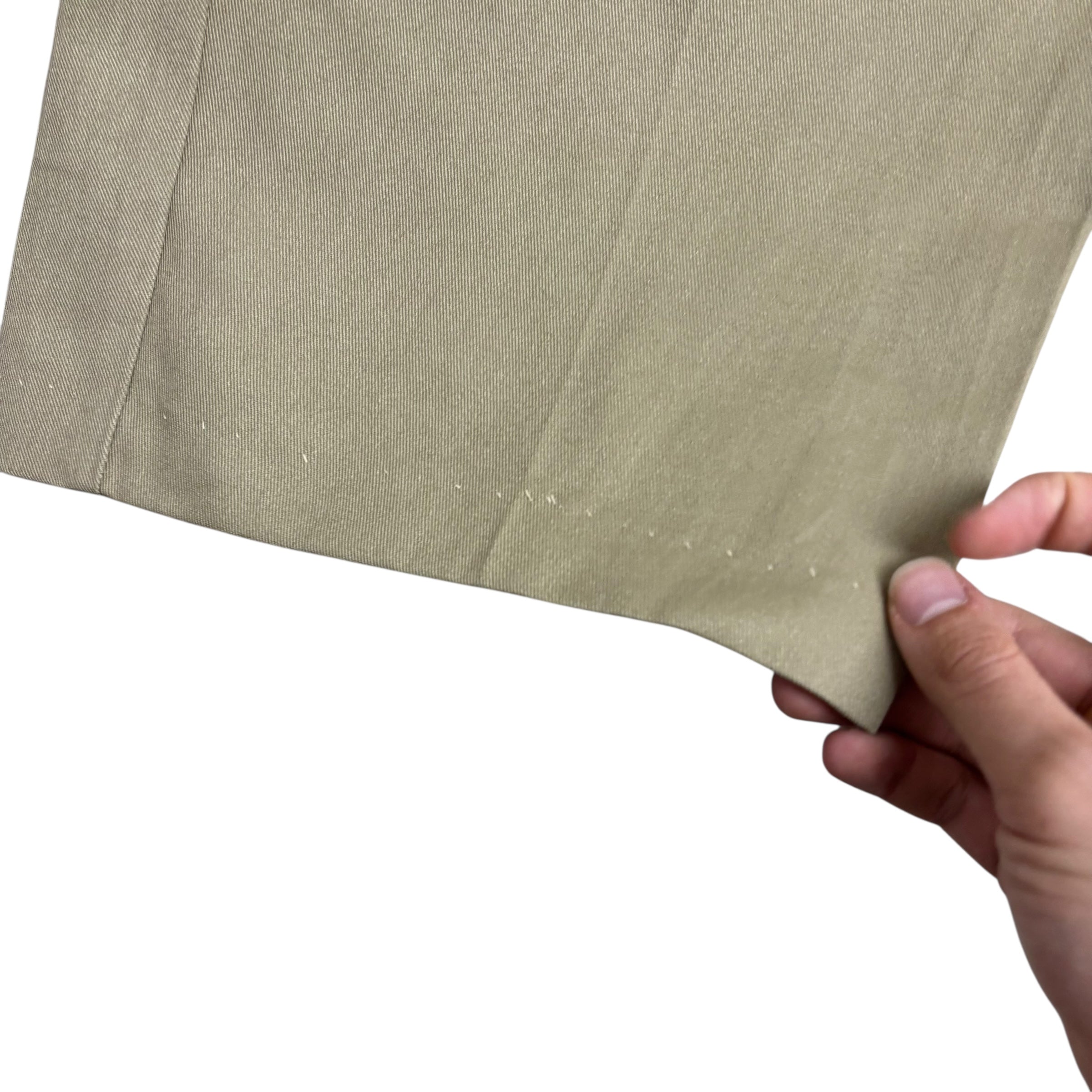 Dickies 874 Trousers W48 L25 Mens Beige Original Straight Fit Pants USA Made (E)