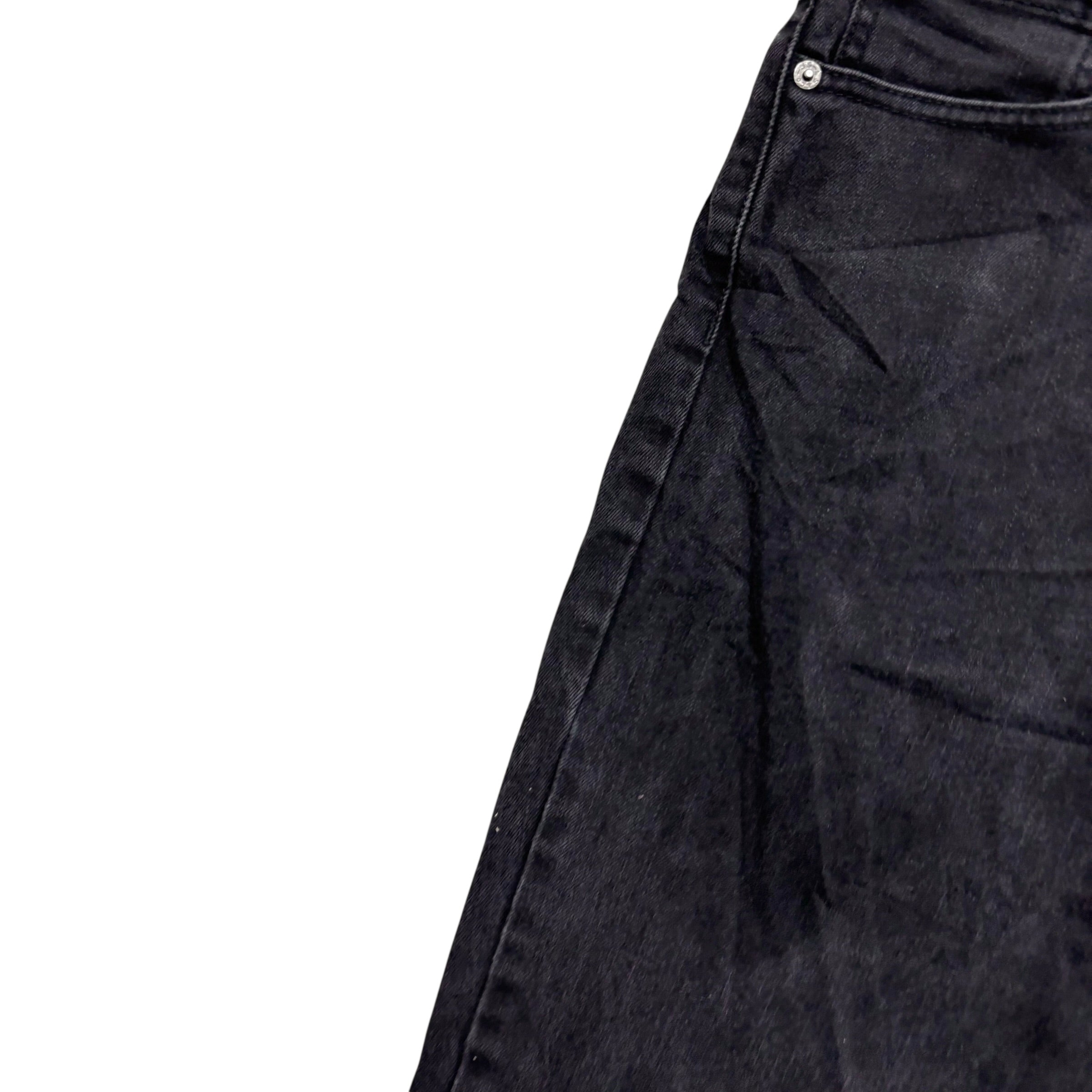 Levis Signature Jeans W32 L30 Mens Black Slim Fit Stretch Denim