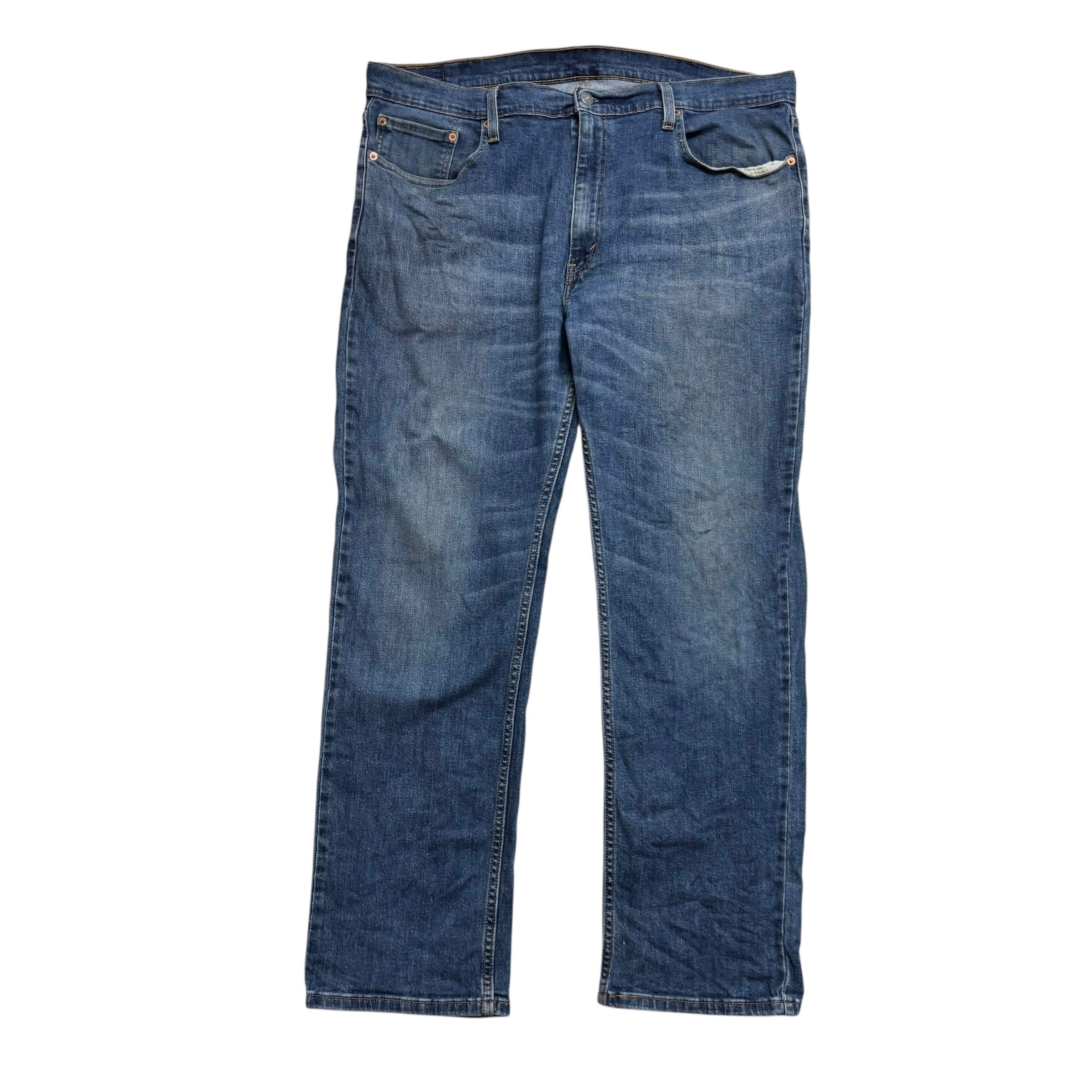 Levis 559 Jeans W40 L32 Mens Mid Blue Relaxed Straight Fit Stretch Denim