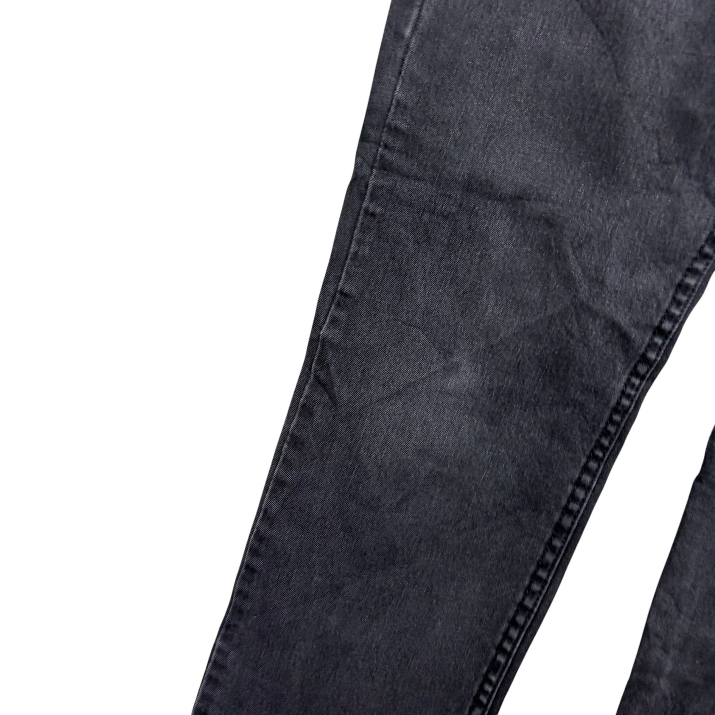 Levis 511 Jeans W33 L29 Mens Black Slim Fit Stretch Denim