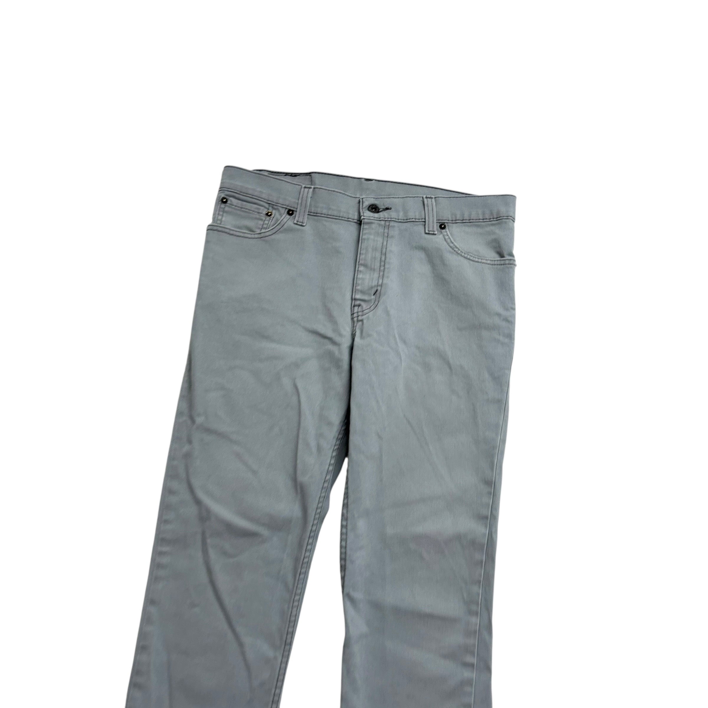 Levis 510 Jeans W33 L32 Mens Blue Skinny Fit Stretch Vintage Denim (E)