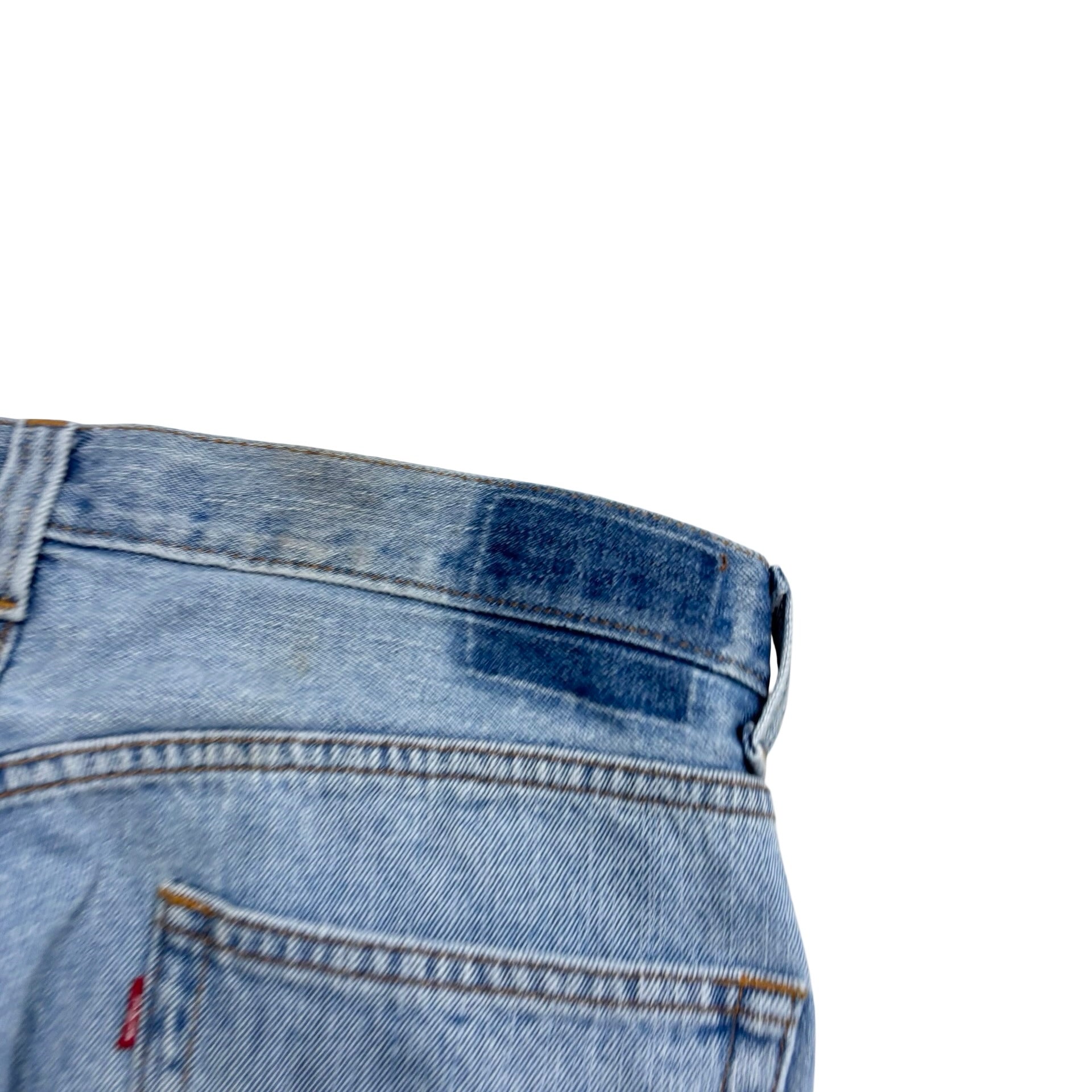 Levis 550 Jeans W36 L30 Mens Light Blue Baggy Relaxed Straight Fit Vintage Denim