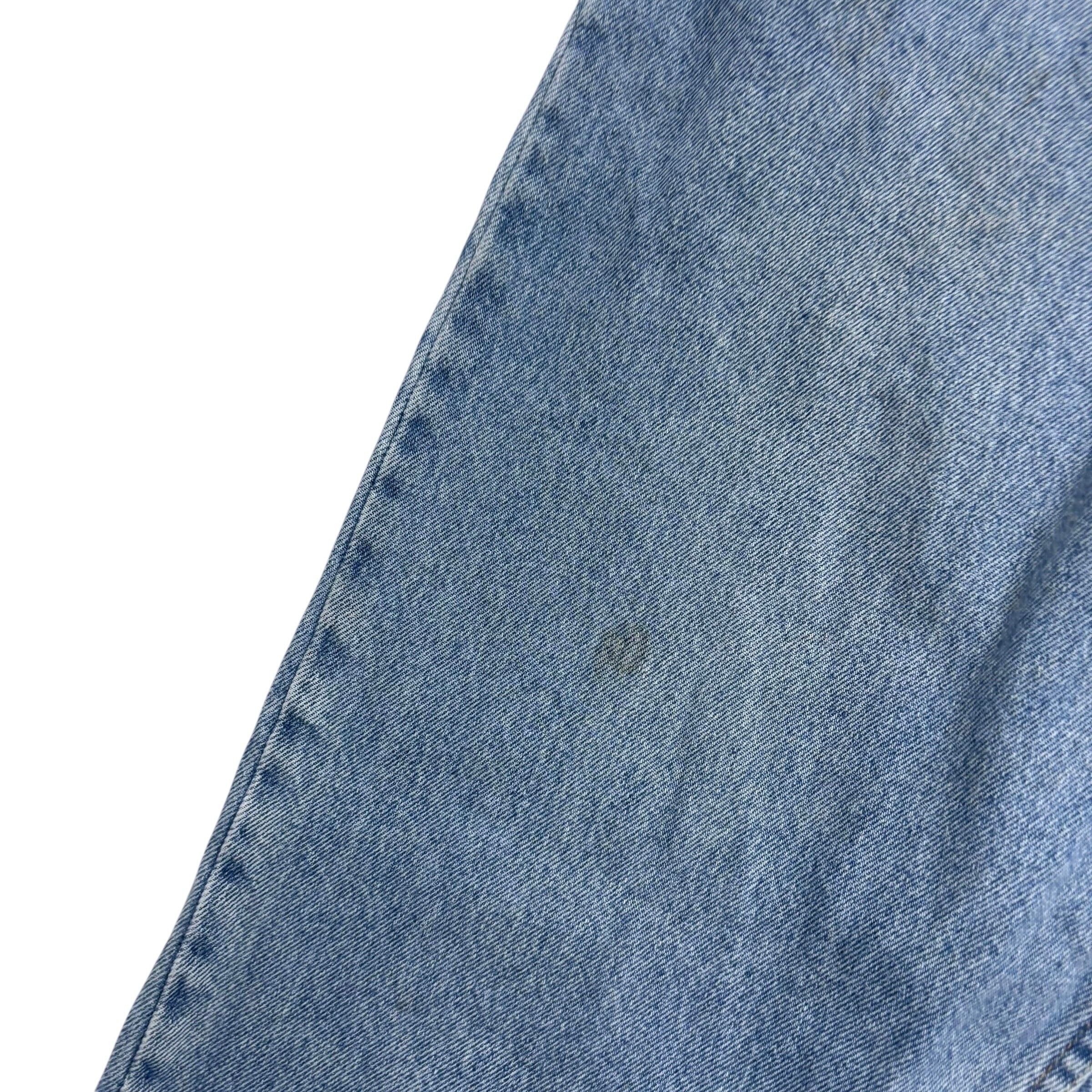 Wrangler Jeans W40 L32 Mens Light Blue Regular Straight Fit Denim