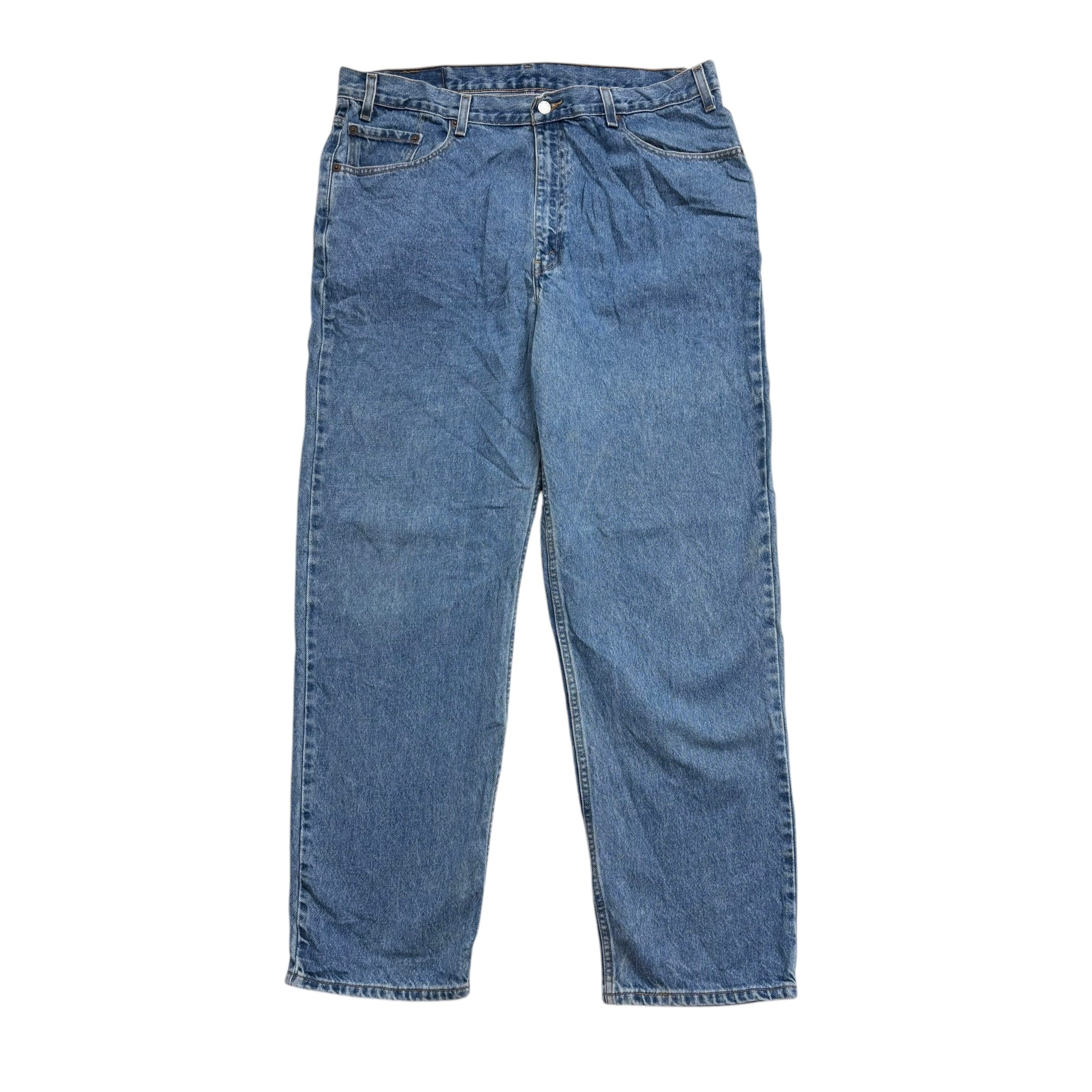 Levis Jeans W40 L32 Mens Light Blue Baggy Relaxed Straight Fit Vintage 90s Denim