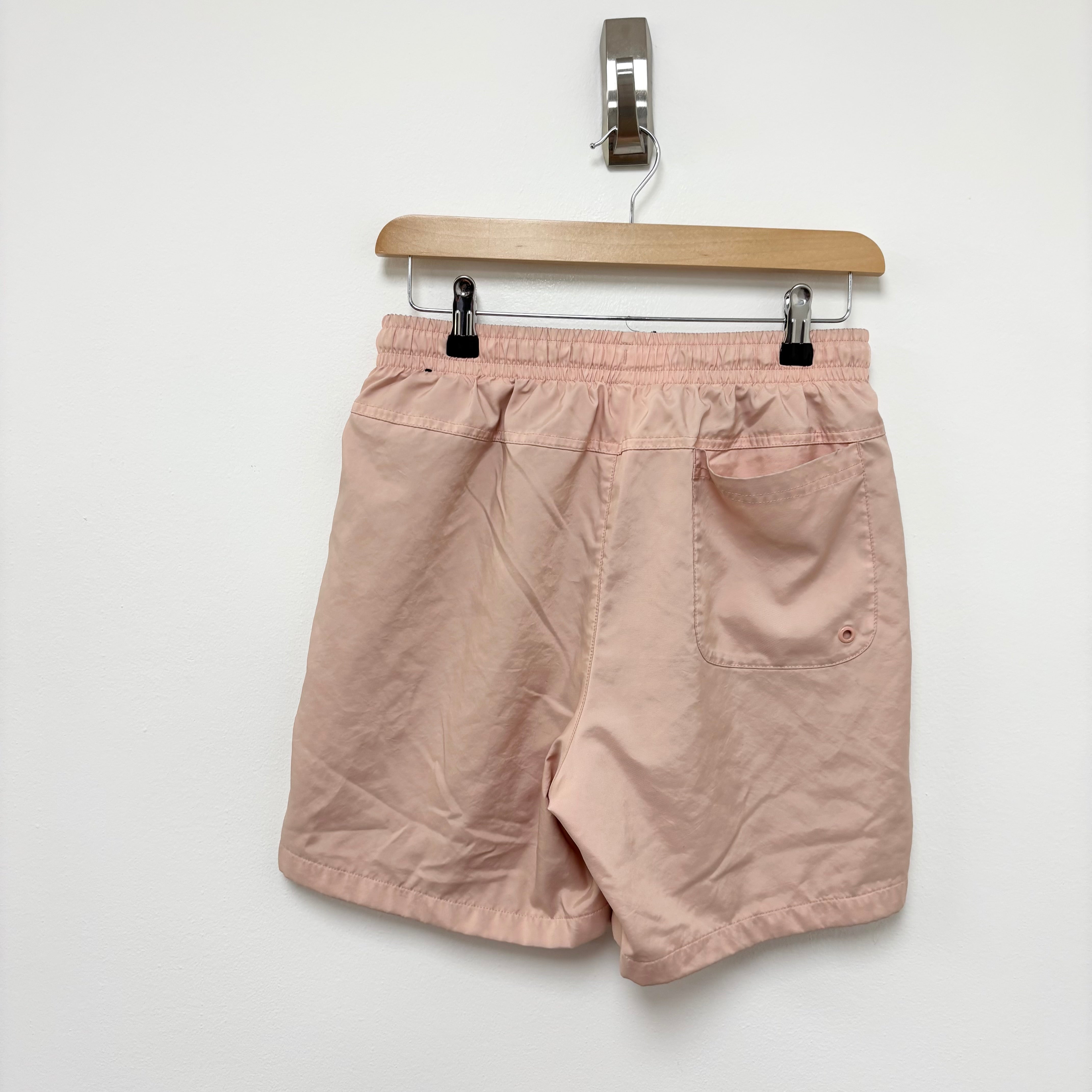 Nike Swimming Shorts Mens Small Pink Surf Beach Swim