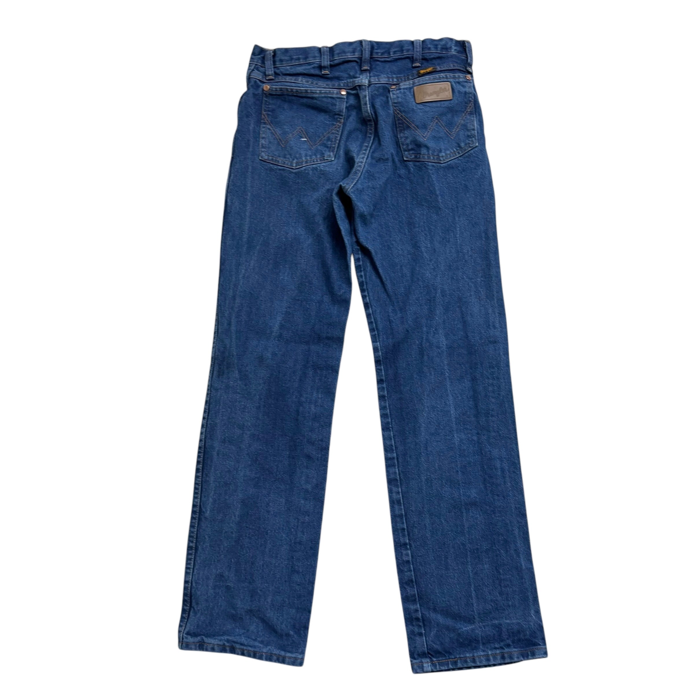 Wrangler Jeans Cowboy Cut W30 L32 Mens Mid Blue 13MWZ Original Fit Denim (F)