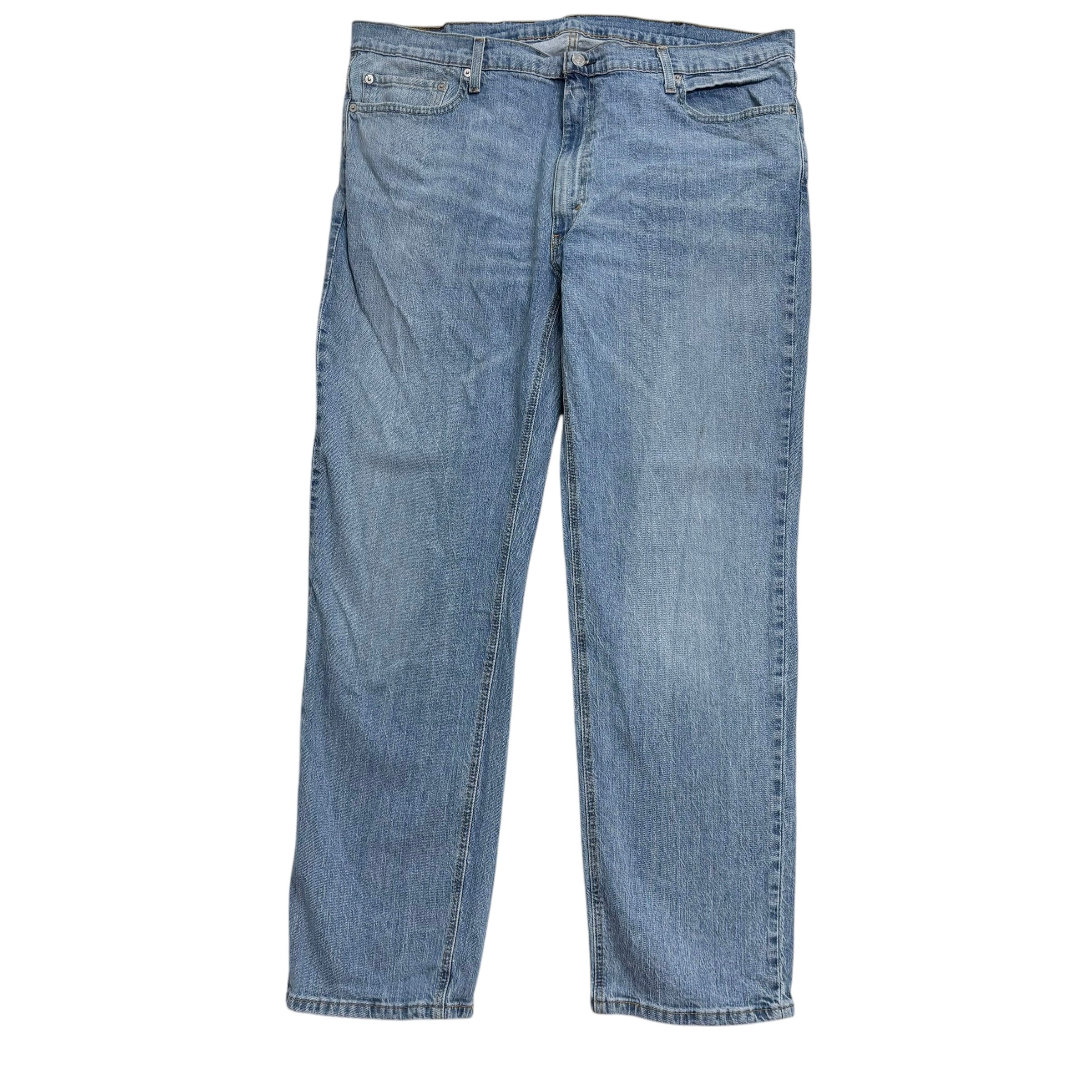 Levis 541 Jeans W40 L32 Mens Light Blue Athletic Taper Fit Stretch Denim