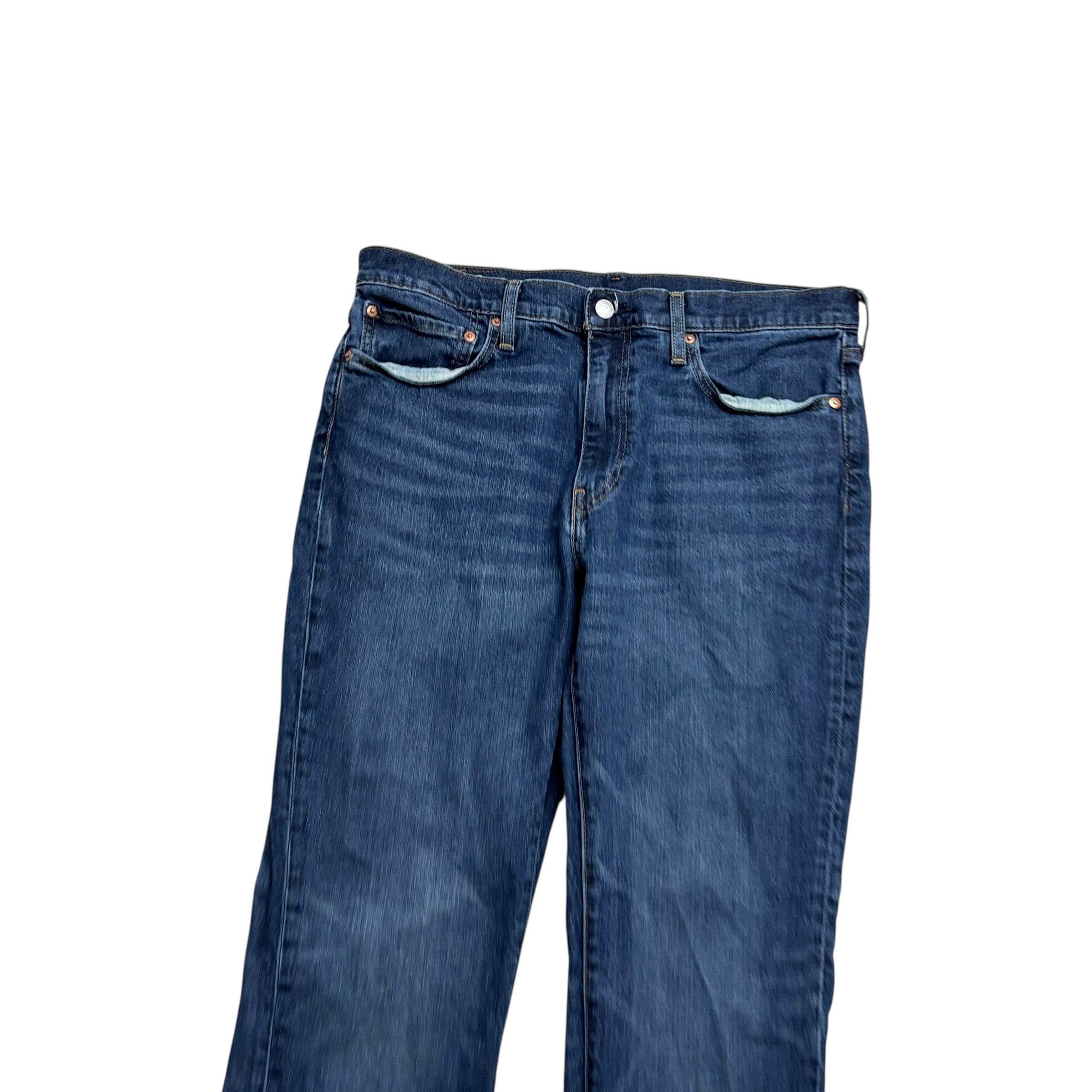 Levis 511 Jeans W36 L30 Mens Mid Blue Slim Fit Stretch Premium Denim (E)