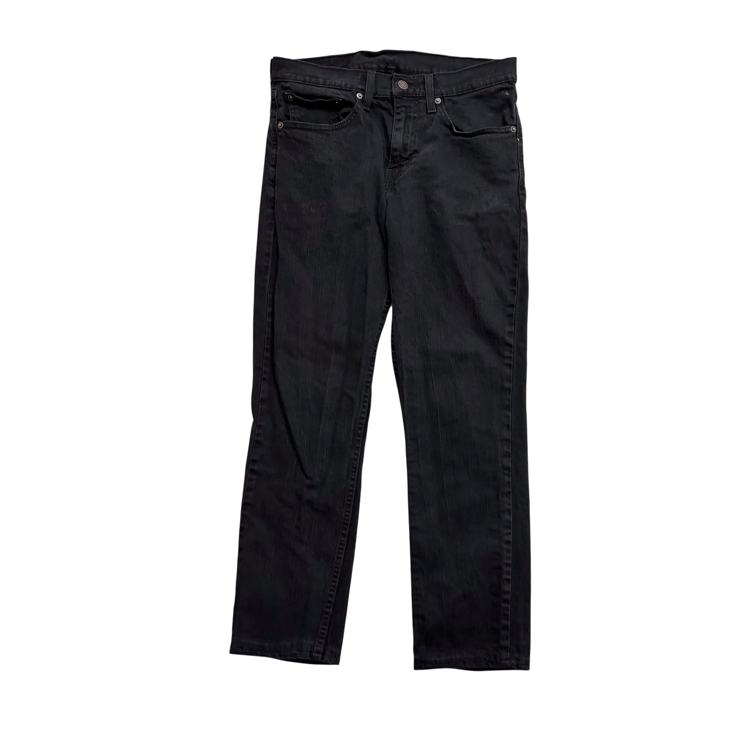 Levis 511 Jeans W30 L28 Mens Black Slim Fit Stretch Denim