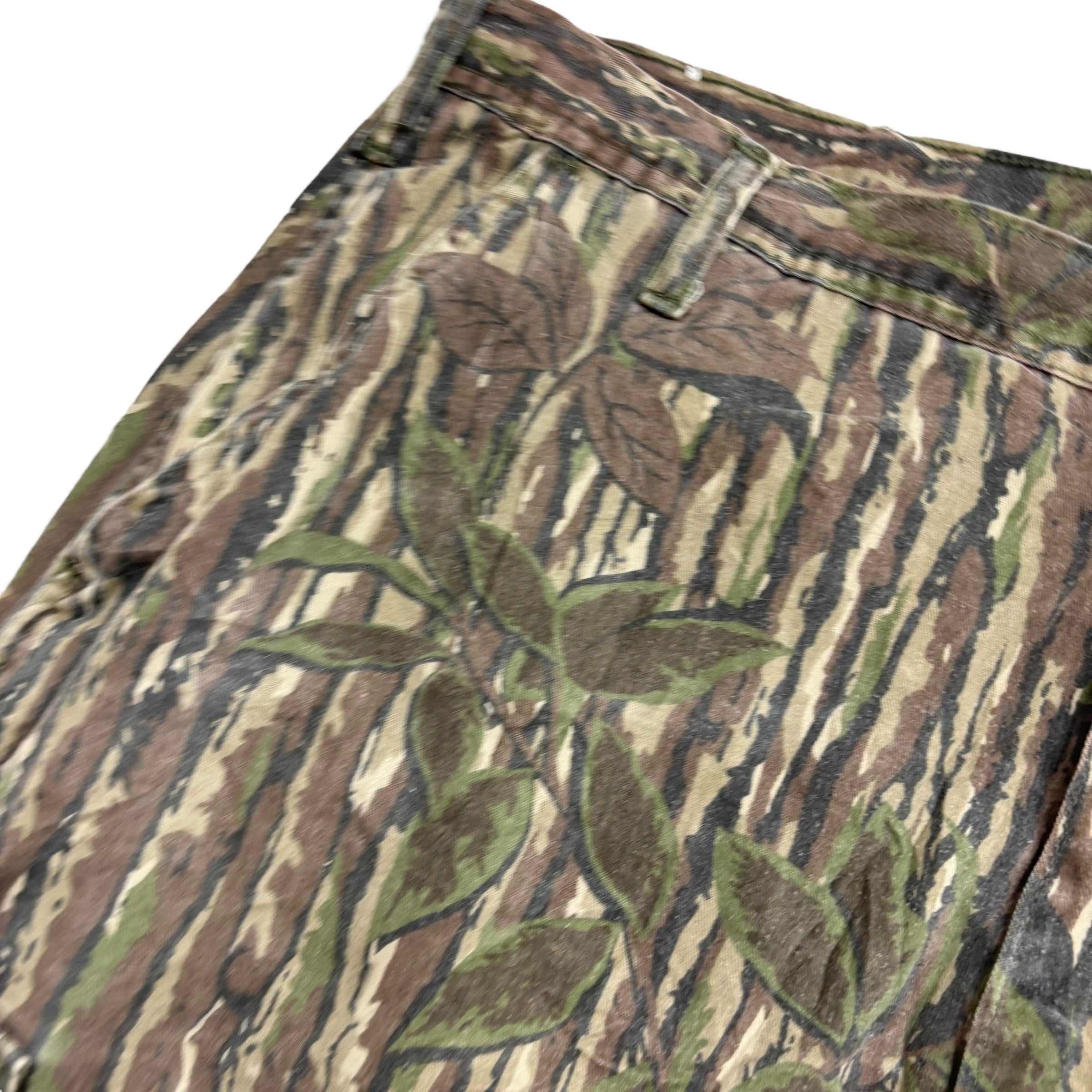 Vintage Realtree Trousers W40 L33 Mens Cargo Camo Baggy Relaxed Fit Pants (E)