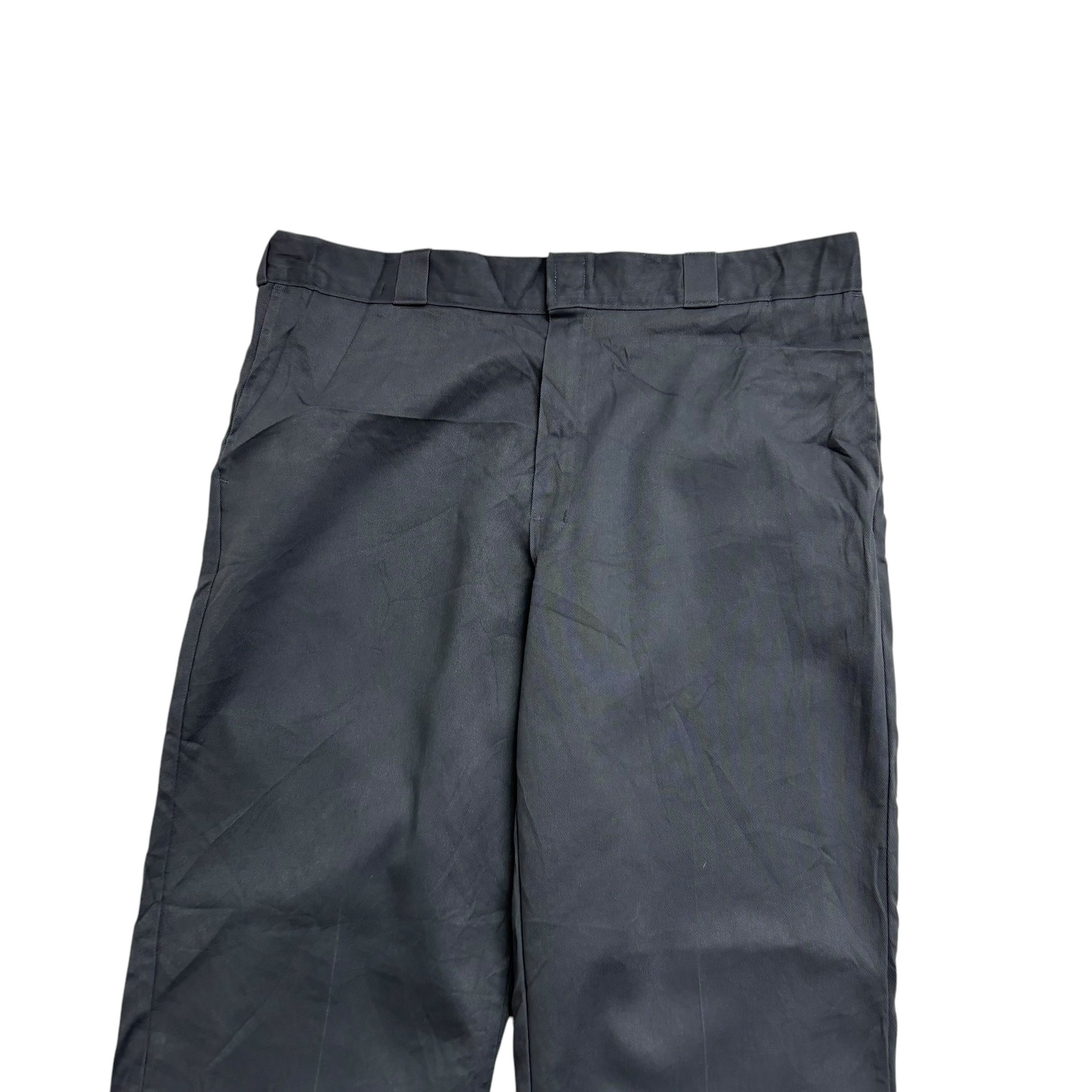 Dickies 874 Trousers W40 L32 Mens Grey Pants Original Straight Fit Workwear