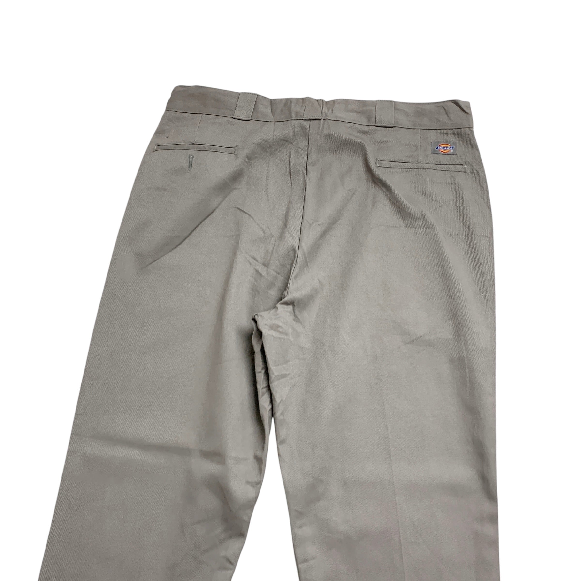 Dickies 874 Trousers W40 L32 Mens Grey Pants Original Straight Fit Workwear
