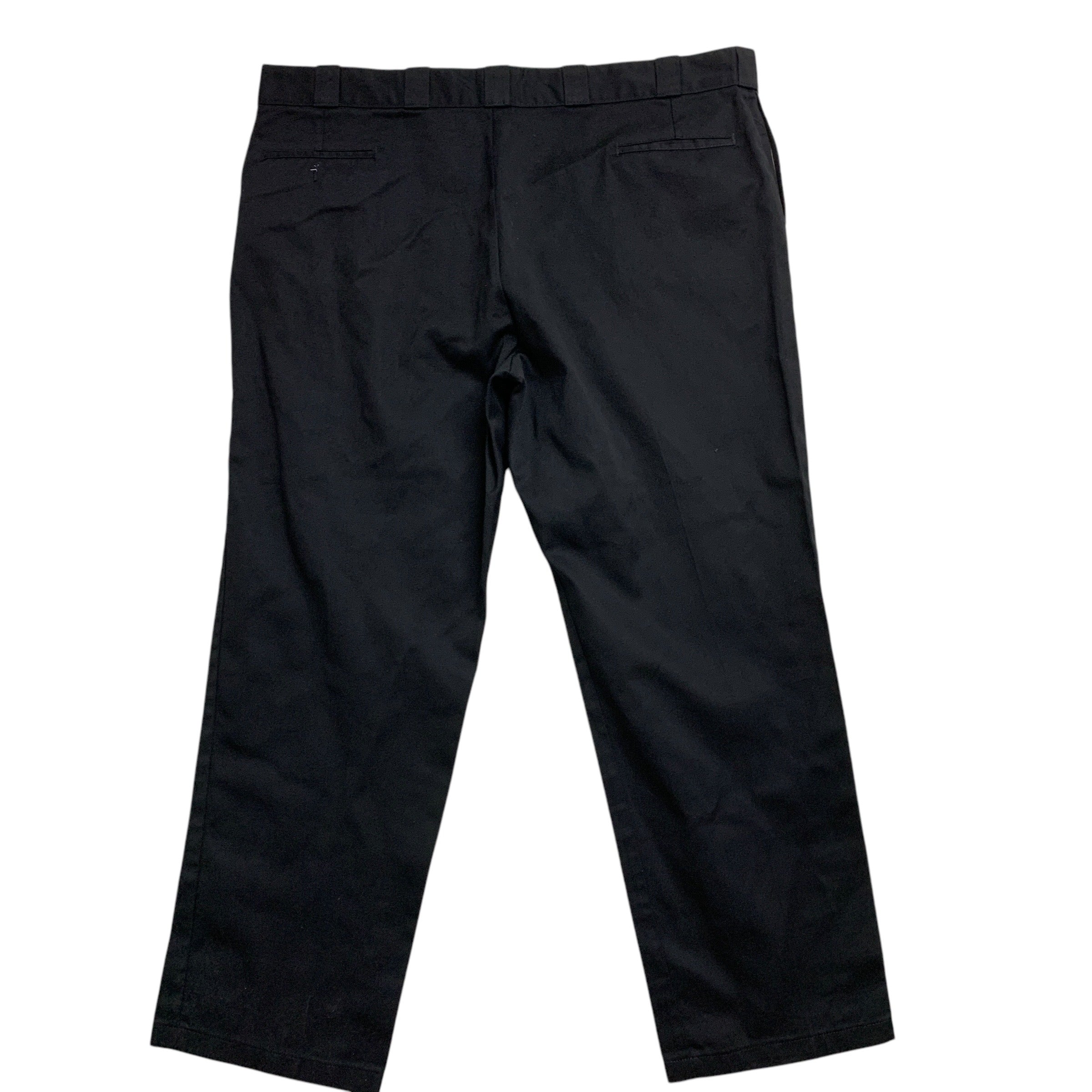 Dickies 874 Trousers W48 L32 Mens Black Pants Original Straight Fit Workwear