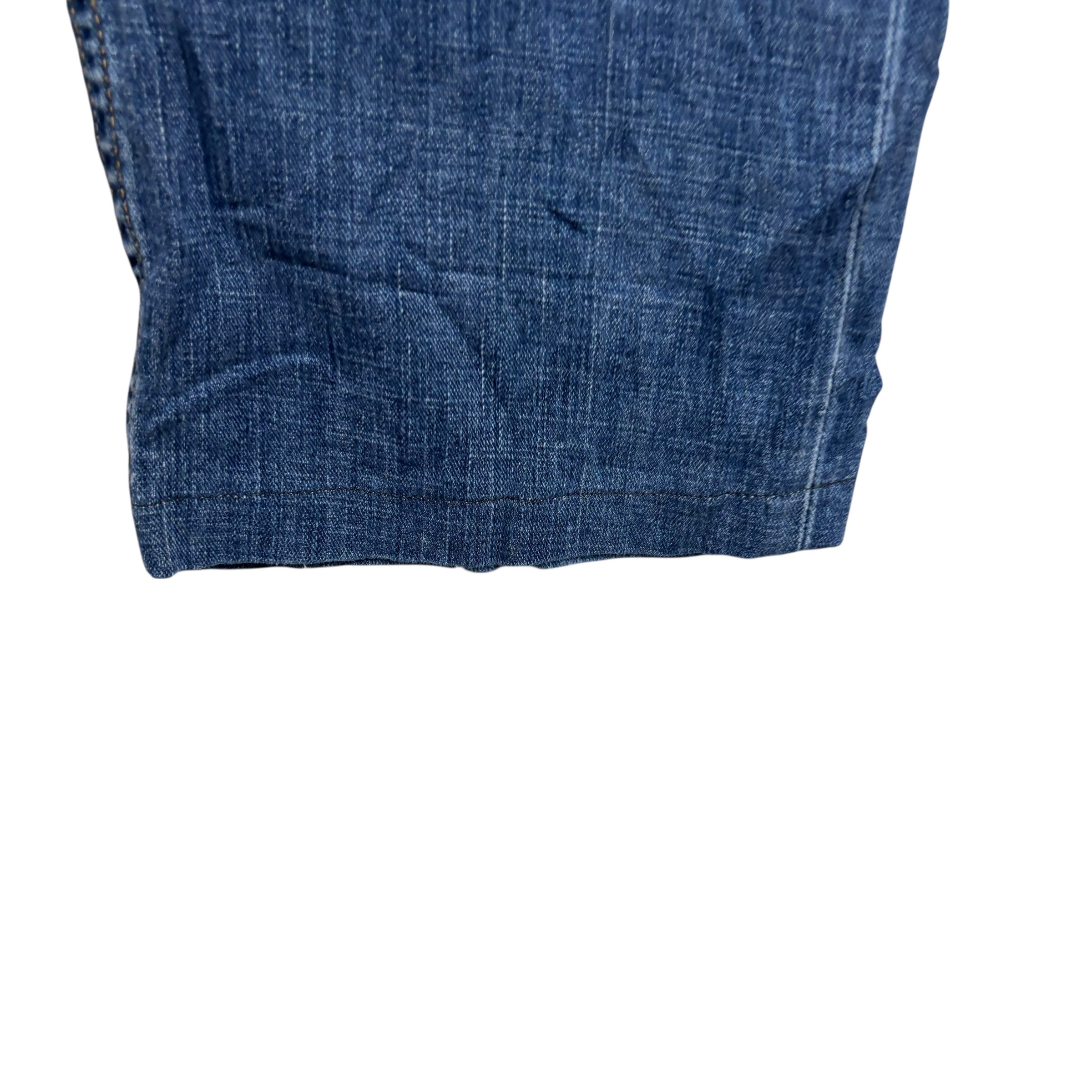 Levis 514 Jeans W38 L28 Mens Mid Blue Regular Straight Fit Stretch Denim