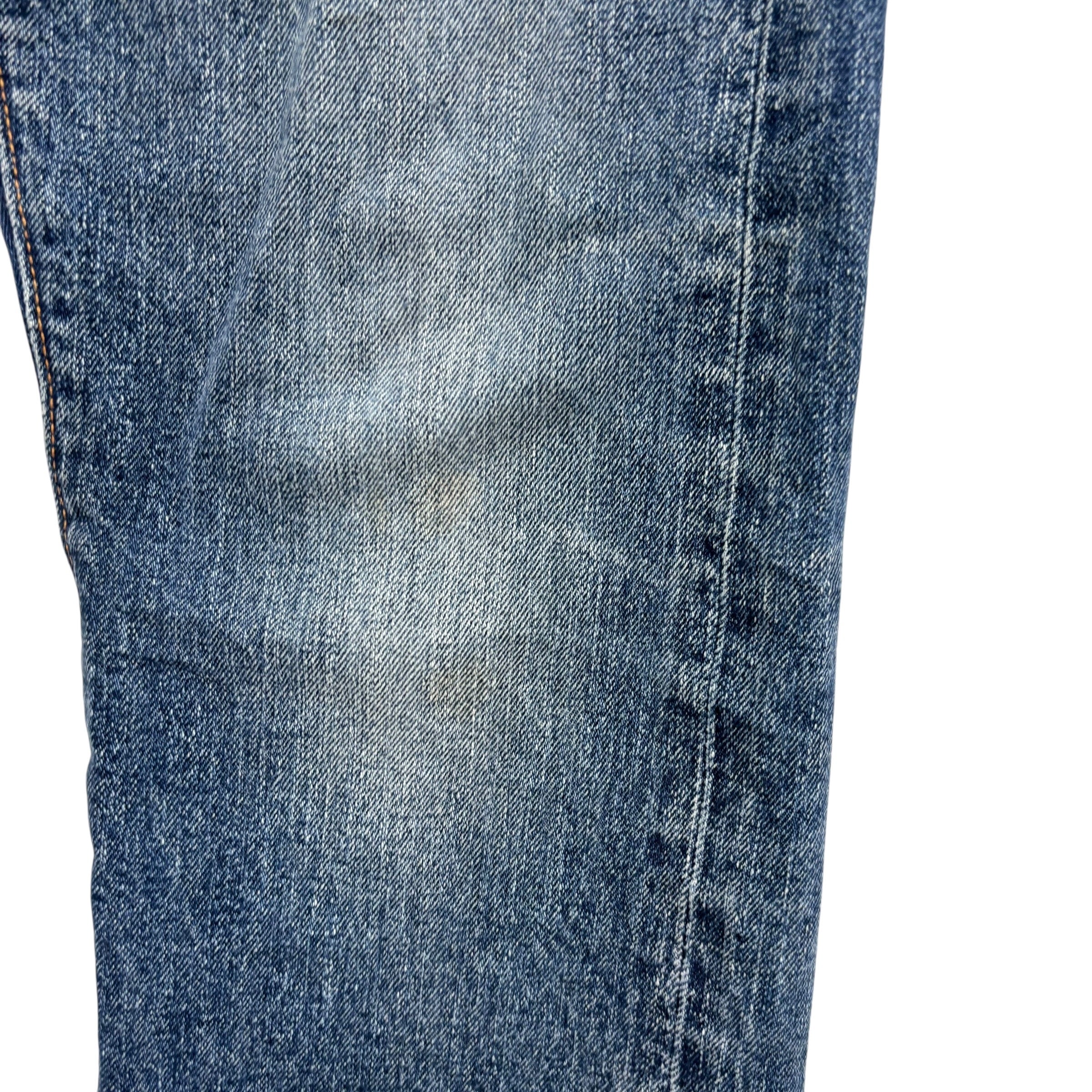 Levis 511 Jeans W33 L32 Mens Mid Blue Slim Fit Denim