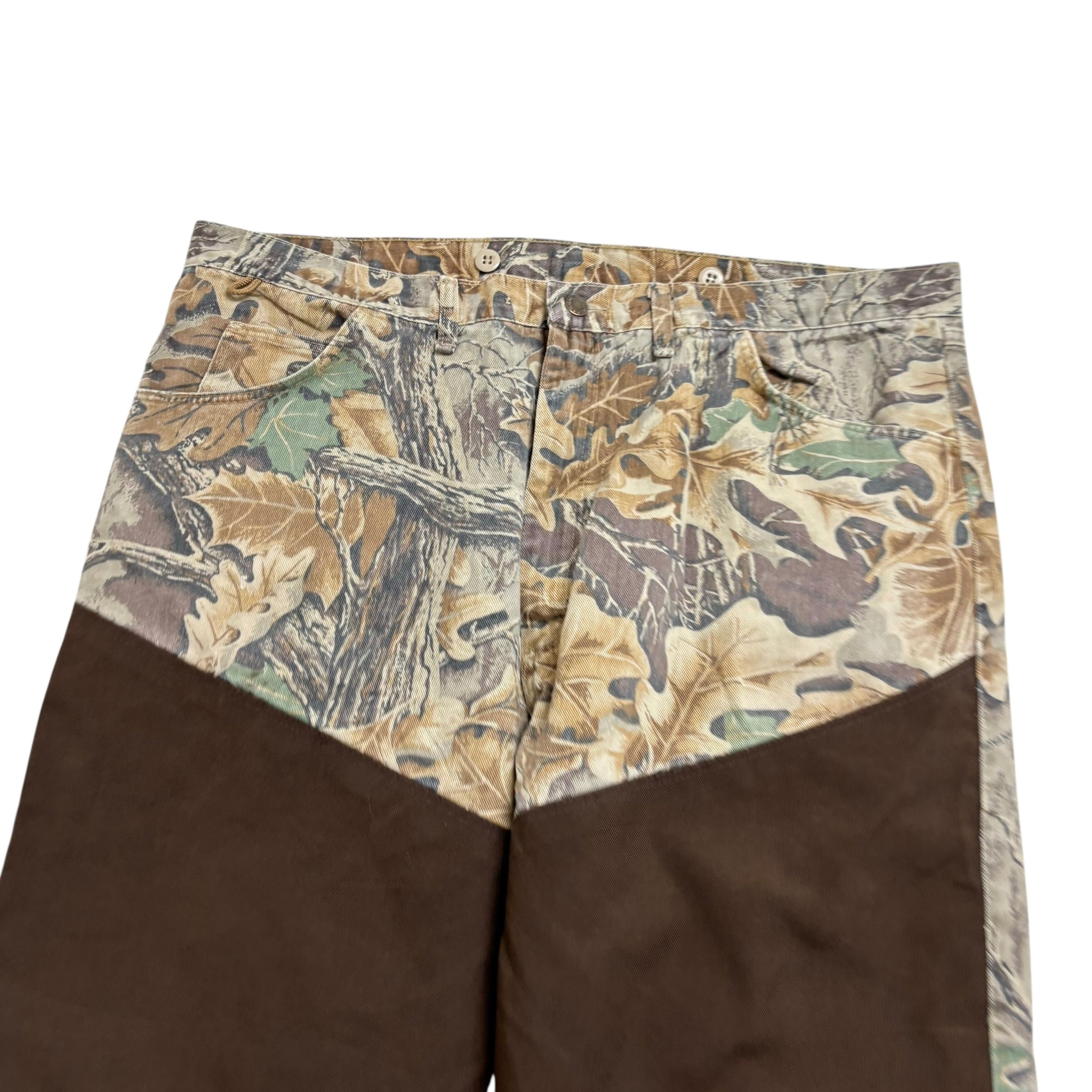 Wrangler RealTree Jeans W40 L30 Mens Vintage Camouflage Relaxed Fit