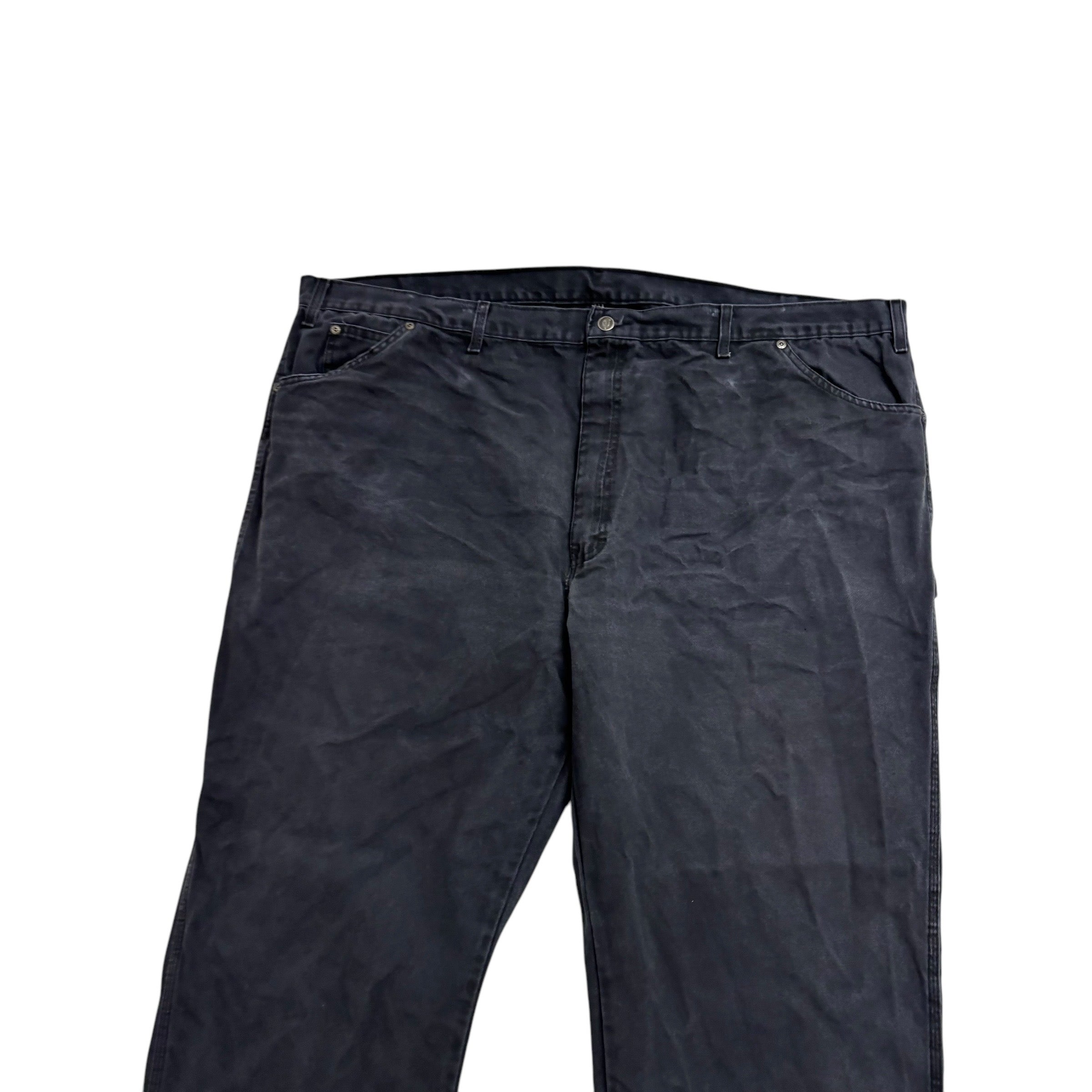 Dickies Carpenter Pants W50 L30 Mens Grey Relaxed Straight Trousers Jeans