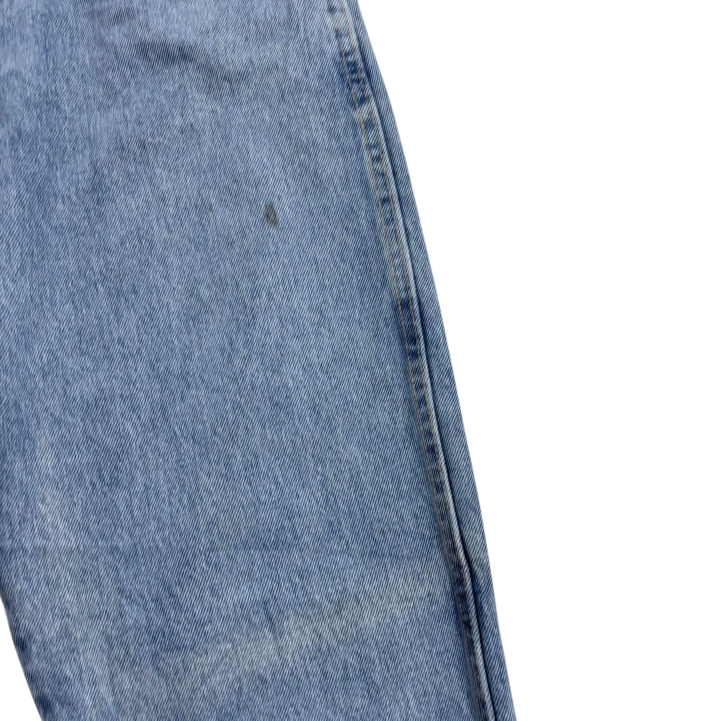 Wrangler Jeans W36 L32 Mens Light Blue Regular Straight Fit Vintage Denim