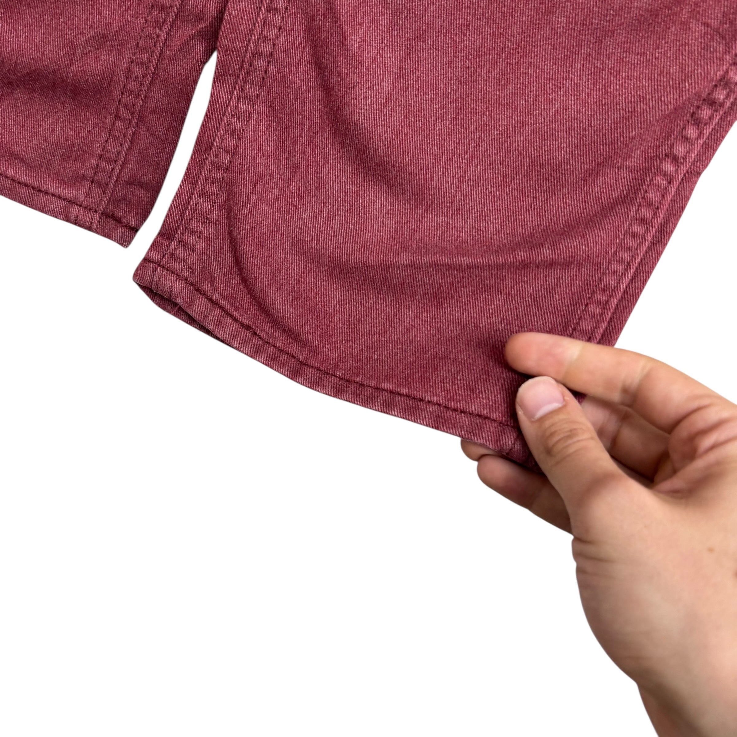 Levis 541 Trousers W31 L29 Mens Red Athletic Tapered Fit Stretch Pants