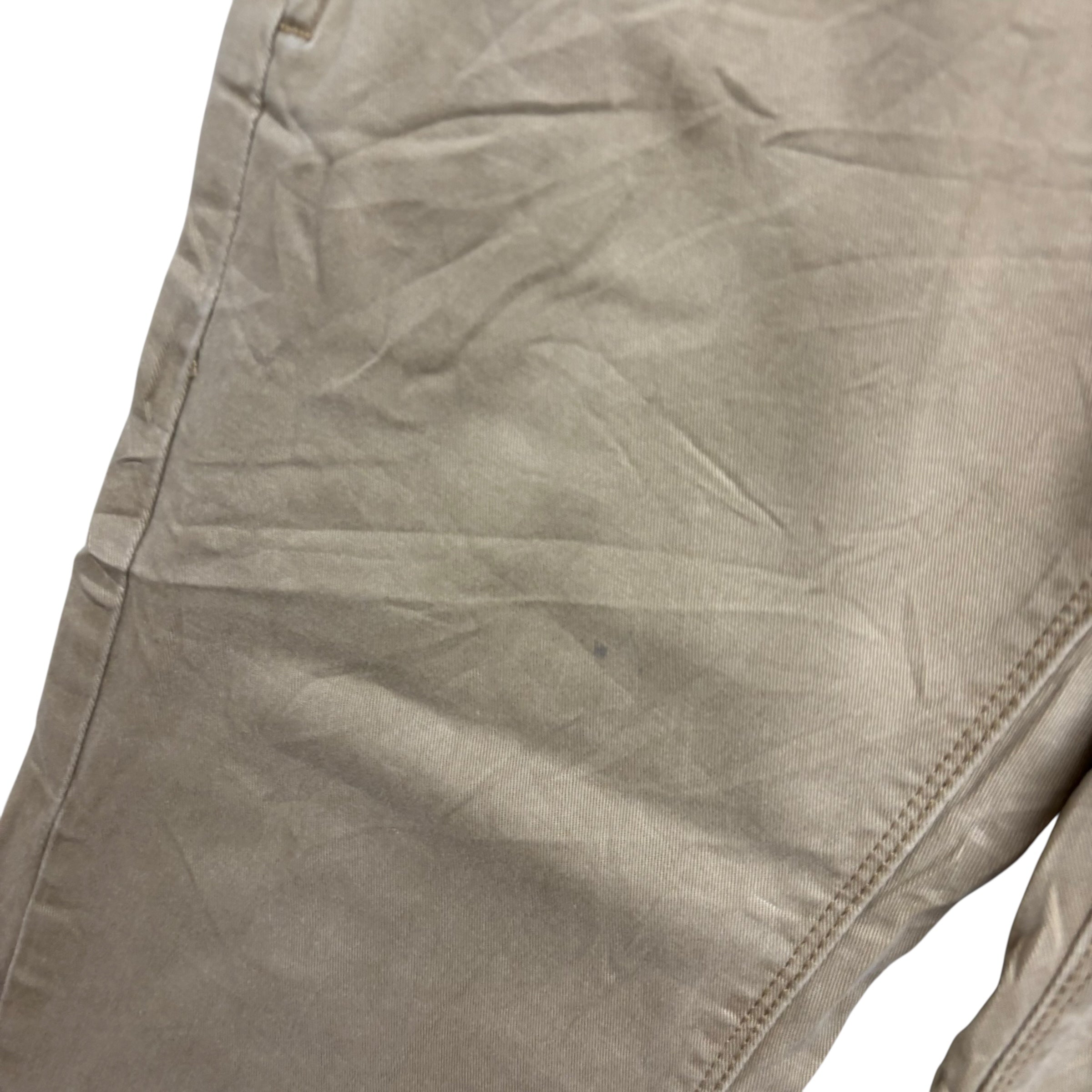 Levis Denizen Trousers W30 L31 Mens Brown Athletic Tapered Stretch Pants