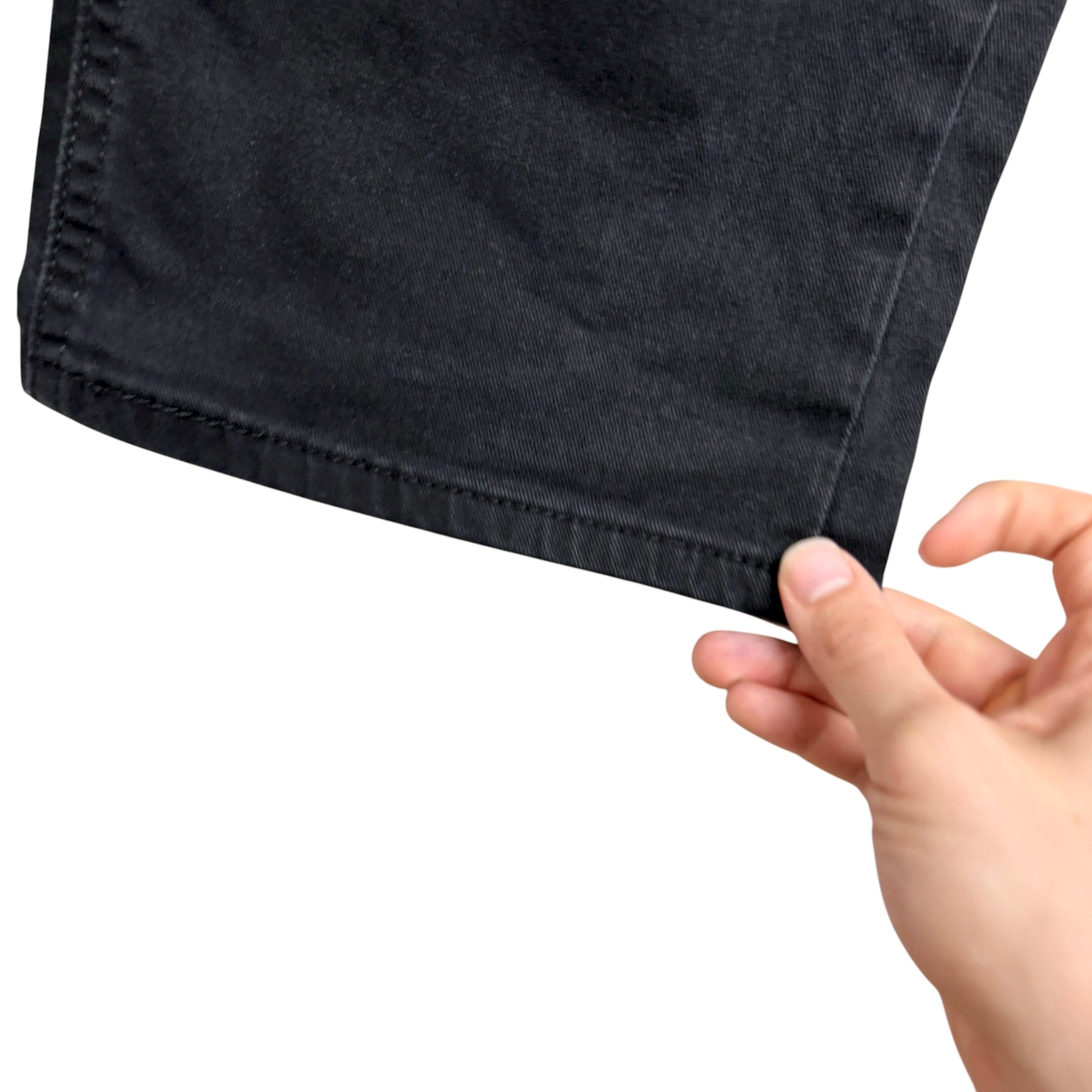 Levis 541 Jeans W46 L32 Mens Black Athletic Tapered Fit Stretch Denim