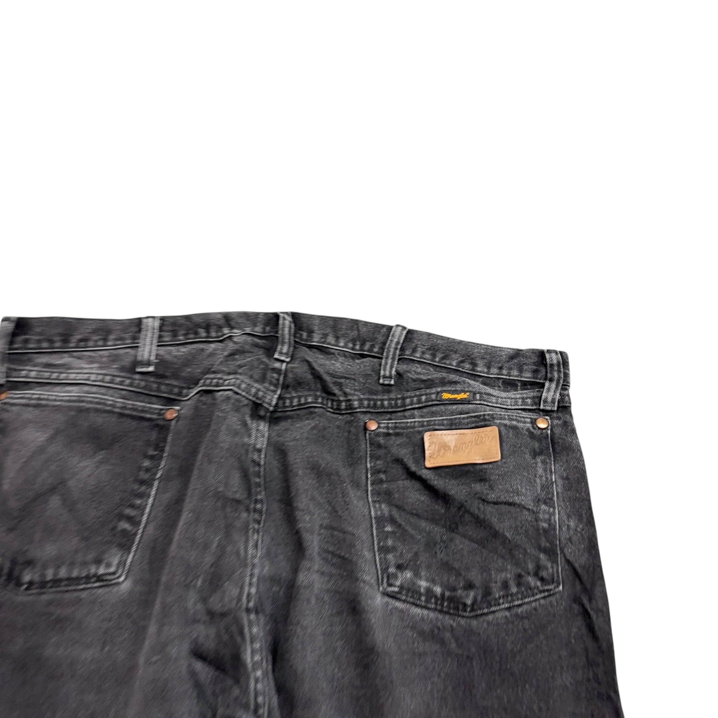 Wrangler Jeans Cowboy Cut W42 L30 Mens Black 13MWZ Original Fit Denim