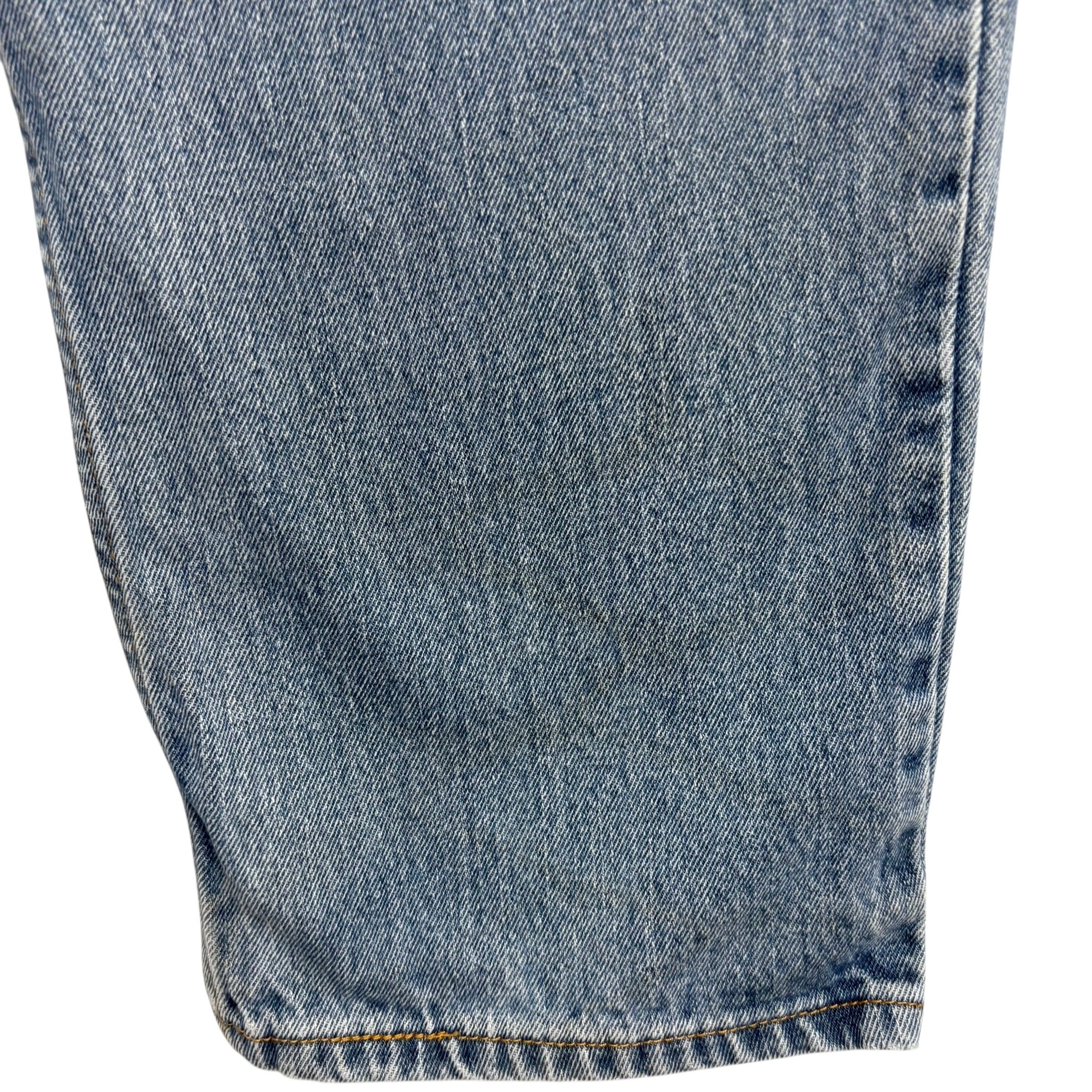 Levis 550 Jeans W38 L34 Mens Light Blue Baggy Relaxed Straight Vintage Denim (F)