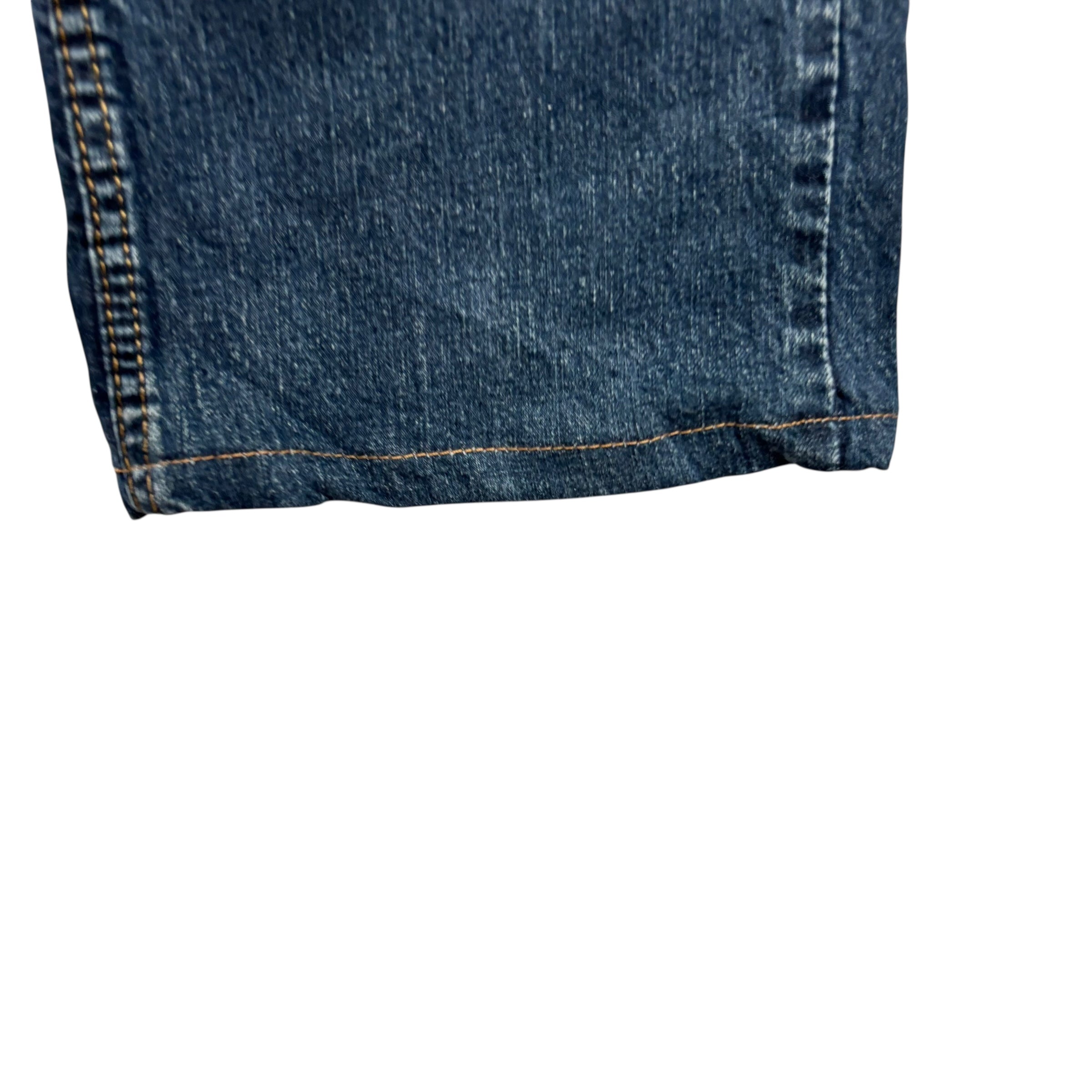 Levis Denizen Jeans W36 L30 Mens Dark Blue Relaxed Baggy Fit Stretch