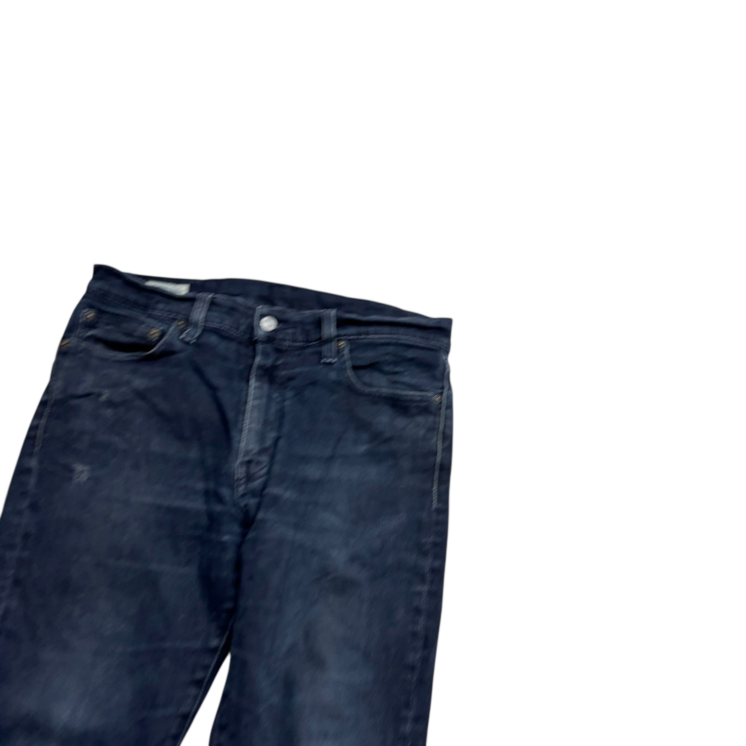 Levis 511 Jeans W32 L29 Mens Navy Blue Slim Fit Stretch Denim (F)