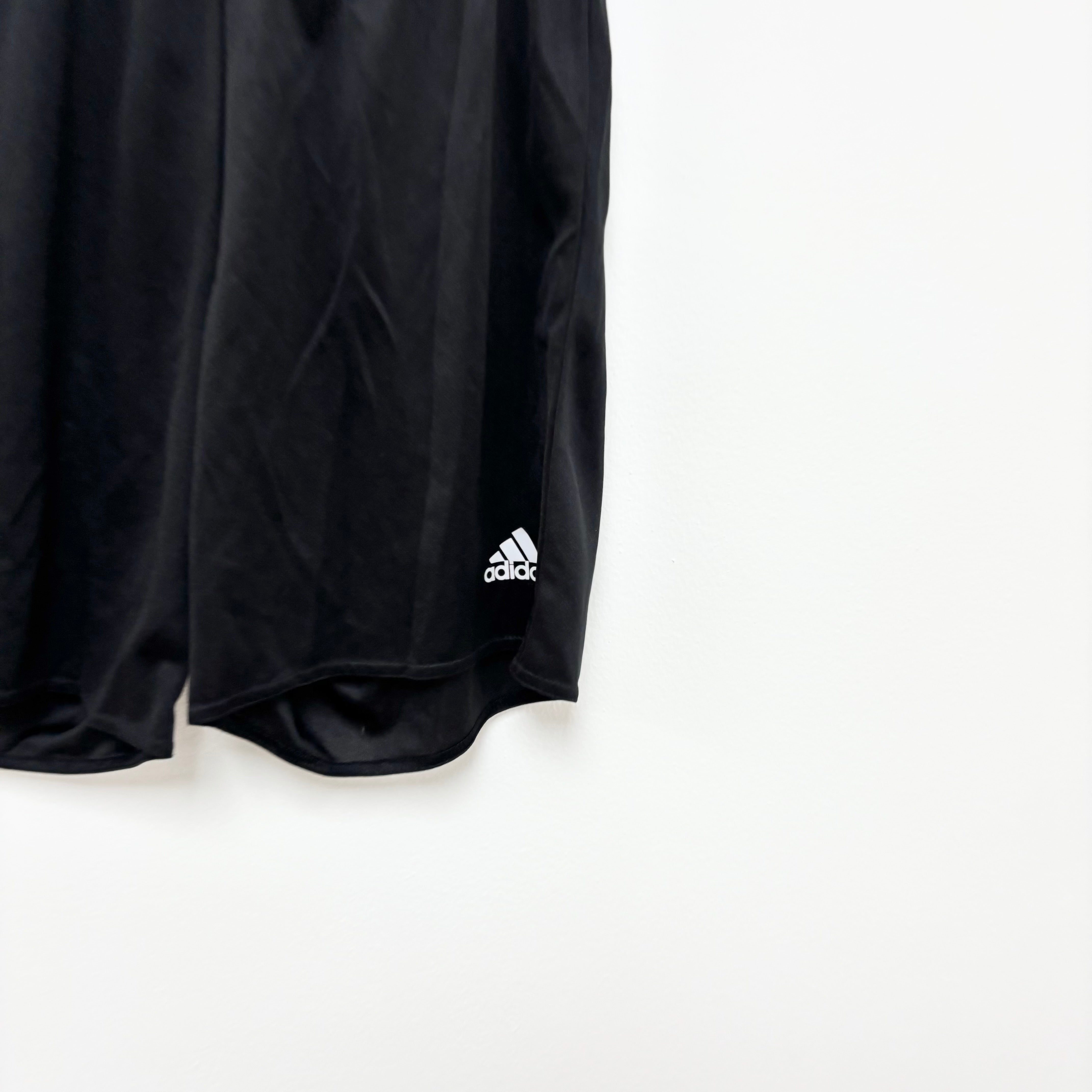 Adidas Shorts Mens Medium Black Sports Running Gym Athletic (E)