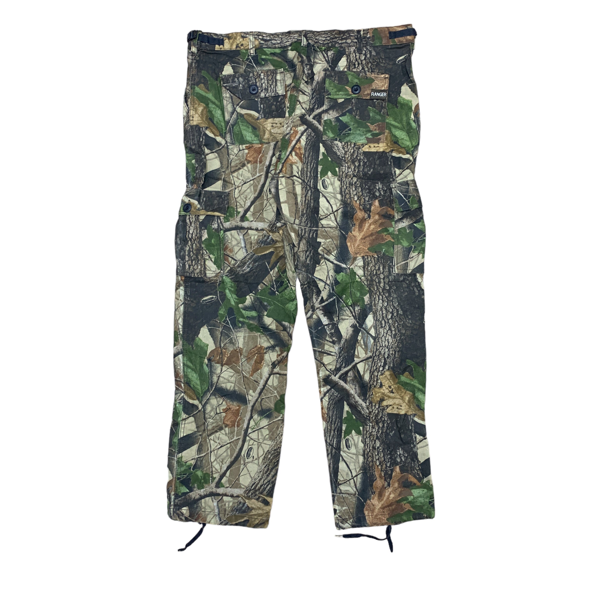 Vintage RealTree Pants W38 L32 Baggy USA Hunting Camo