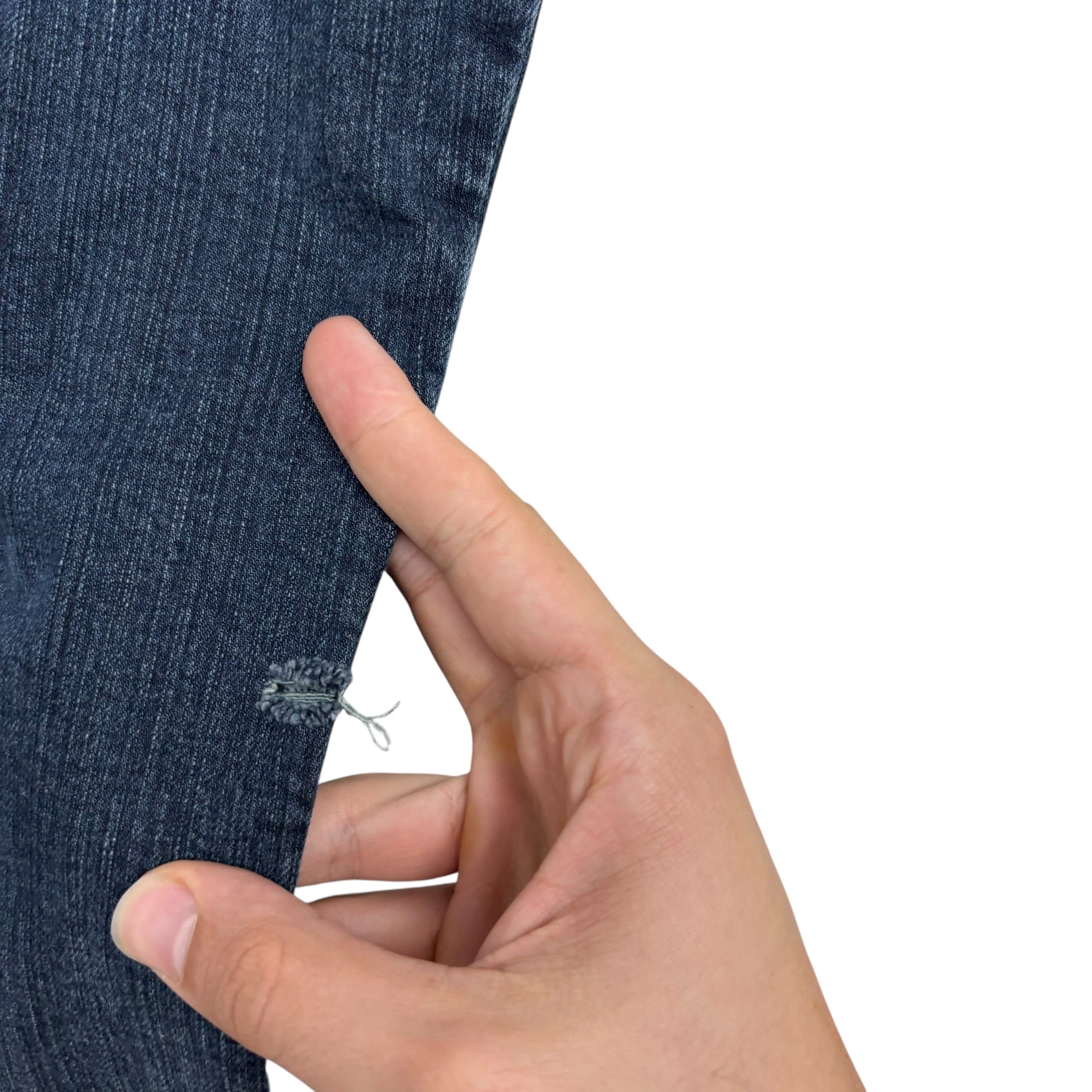 Levis 559 Jeans W46 L29 Mens Dark Blue Baggy Relaxed Straight Stretch Denim (F)