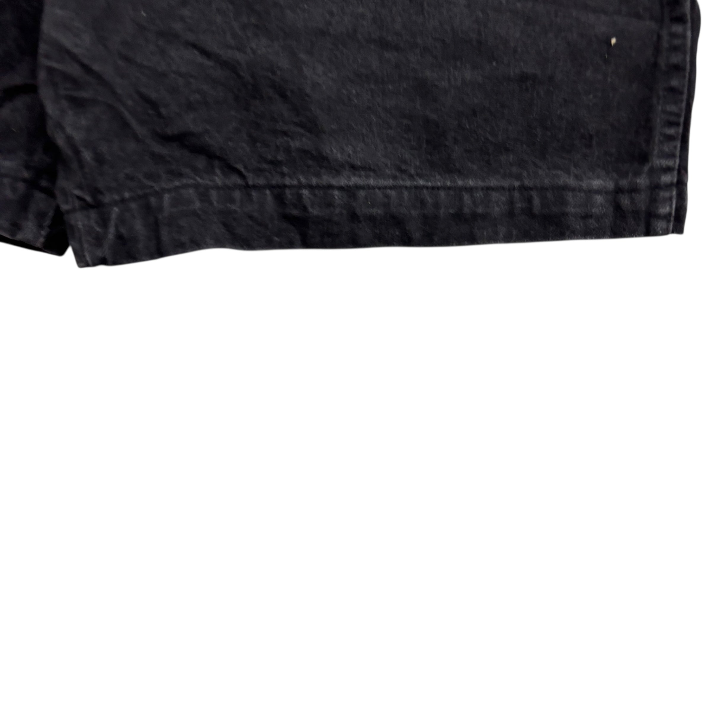 Wrangler Denim Shorts W40 Mens Black 6in Regular Fit