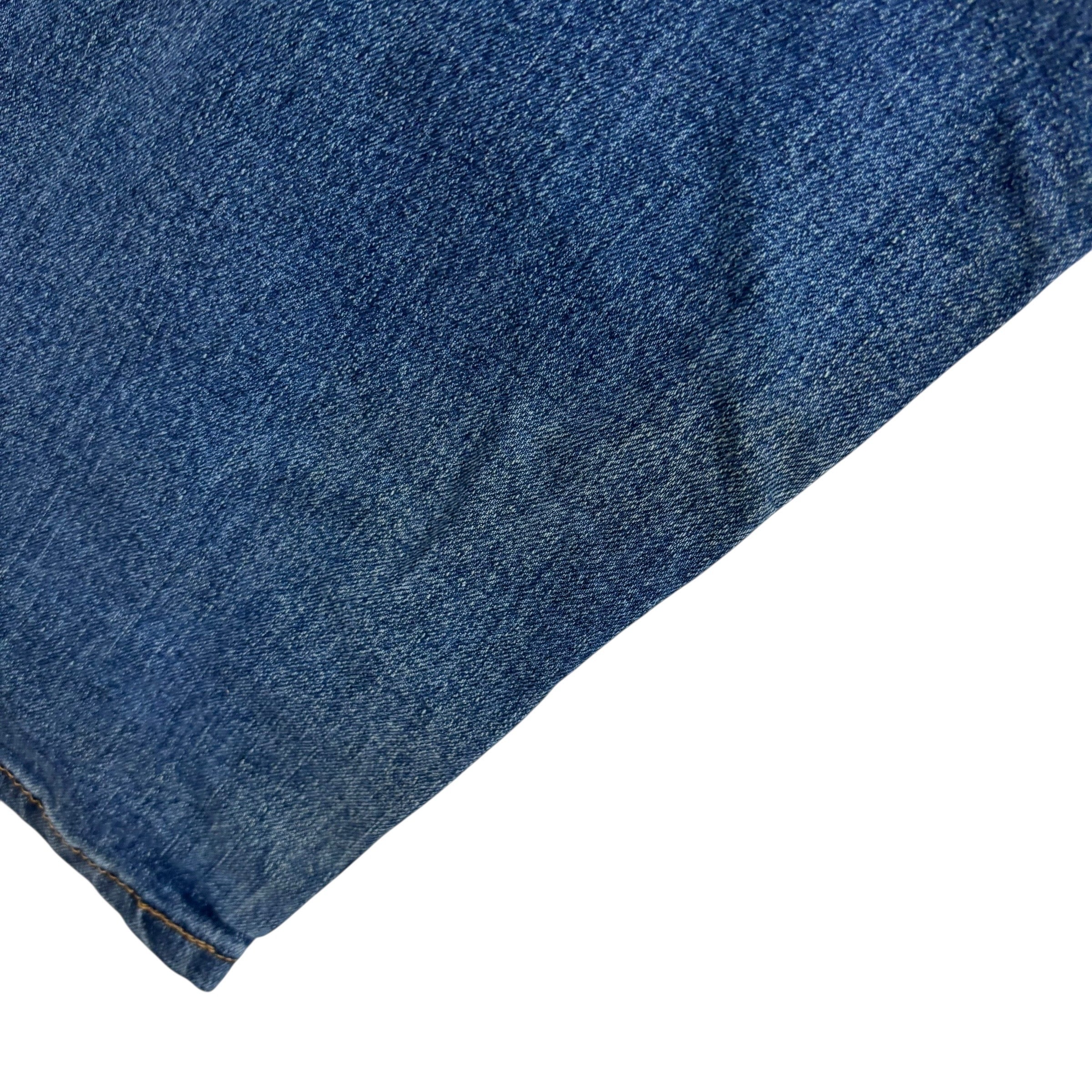 Wrangler Jeans W40 L32 Mens Mid Blue Relaxed Straight Fit Stretch Denim (F)