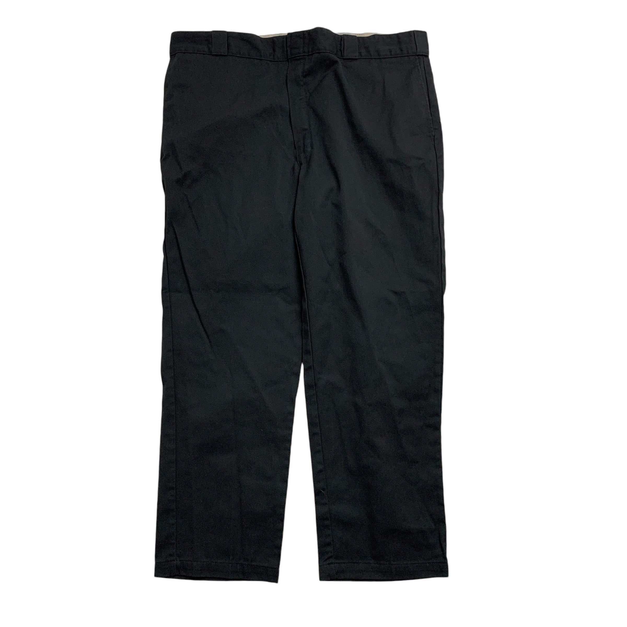 Dickies 874 Trousers W40 L30 Mens Black Pants Original Straight Fit Workwear