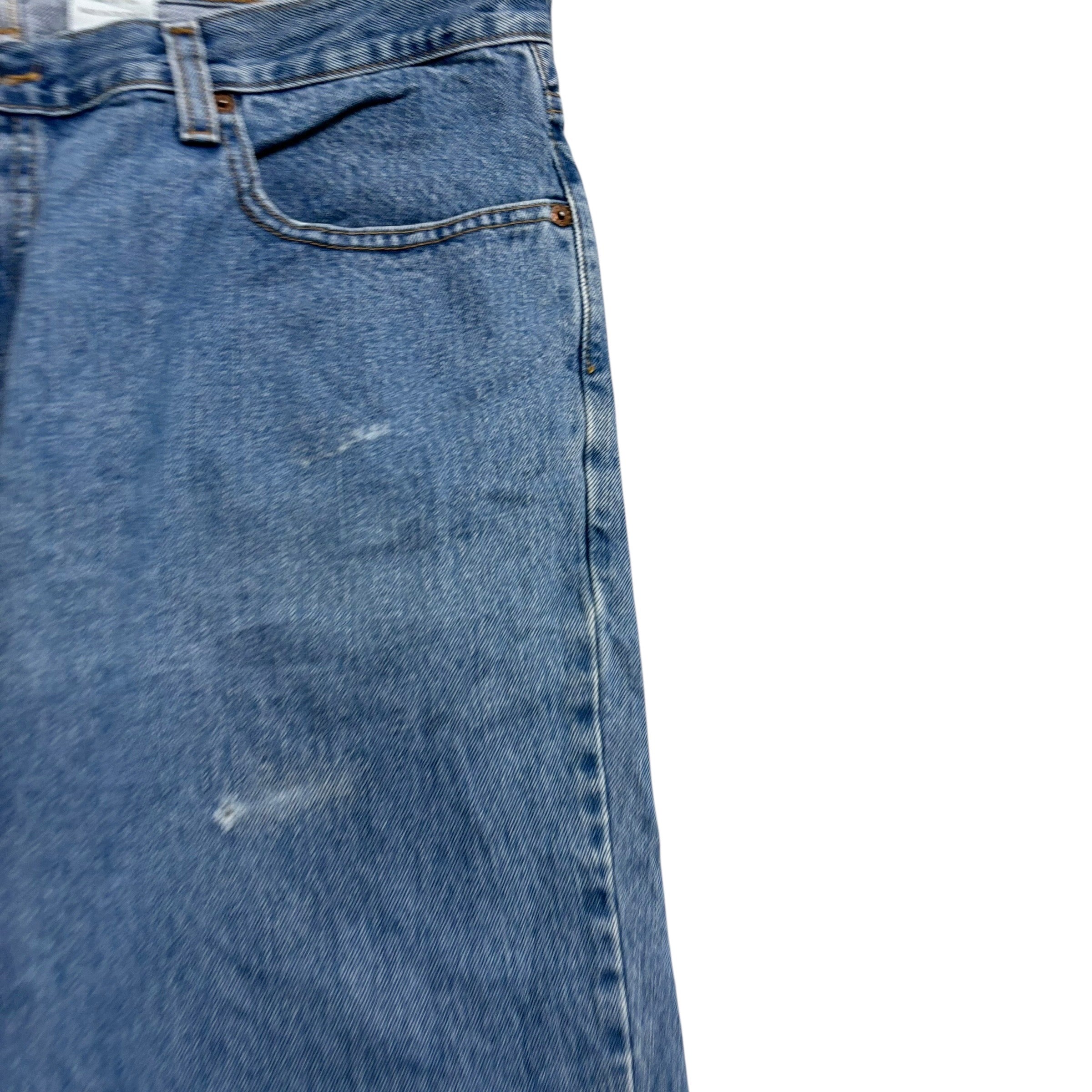 Levis 560 Jeans W36 L30 Mens Mid Blue Baggy Relaxed Comfort Vintage Denim (F)