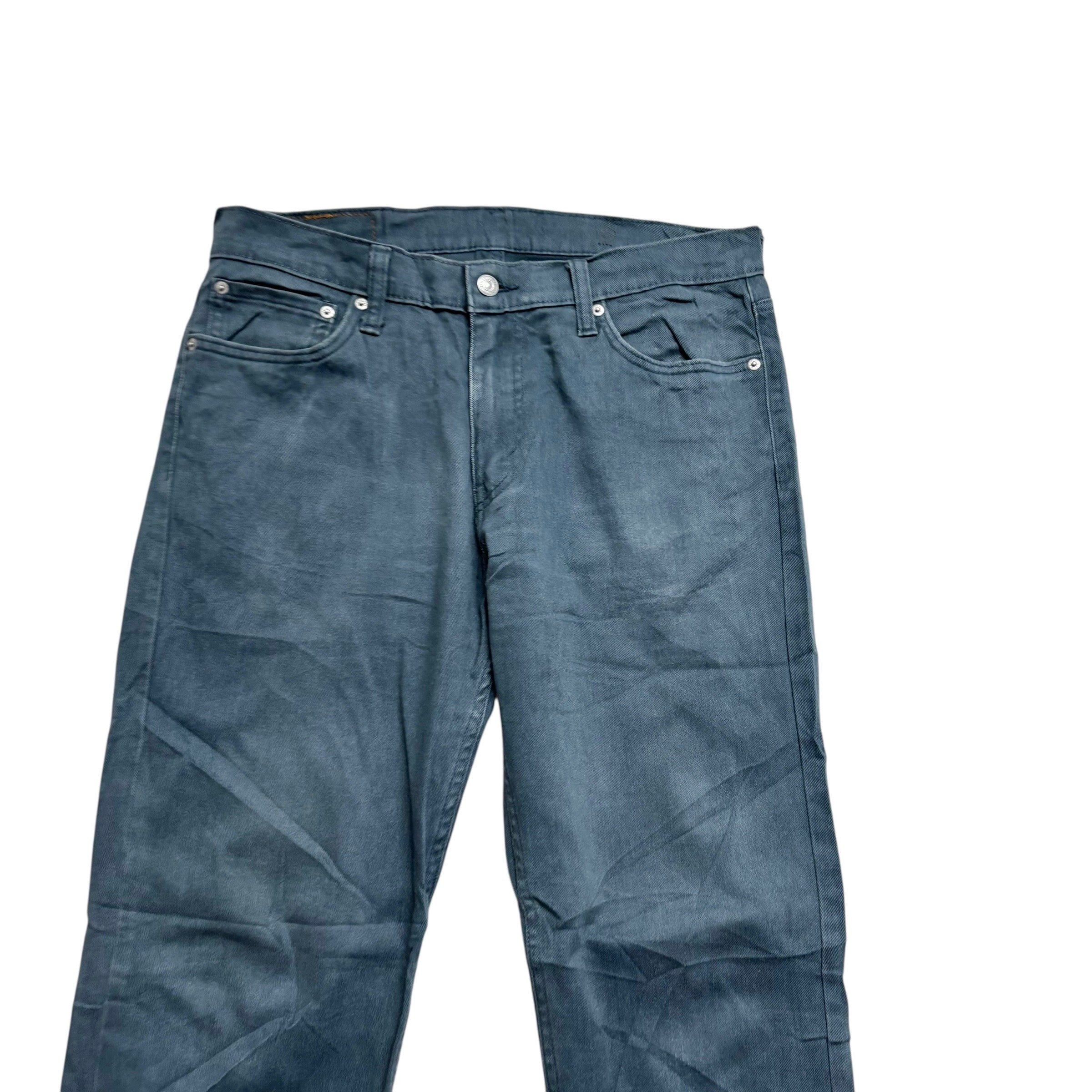 Levis 511 Trousers W33 L32 Mens Blue Slim Fit Stretch Pants