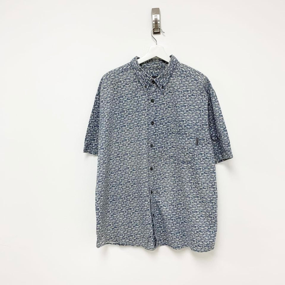 Vintage Woolrich Short Sleeved Shirt XL