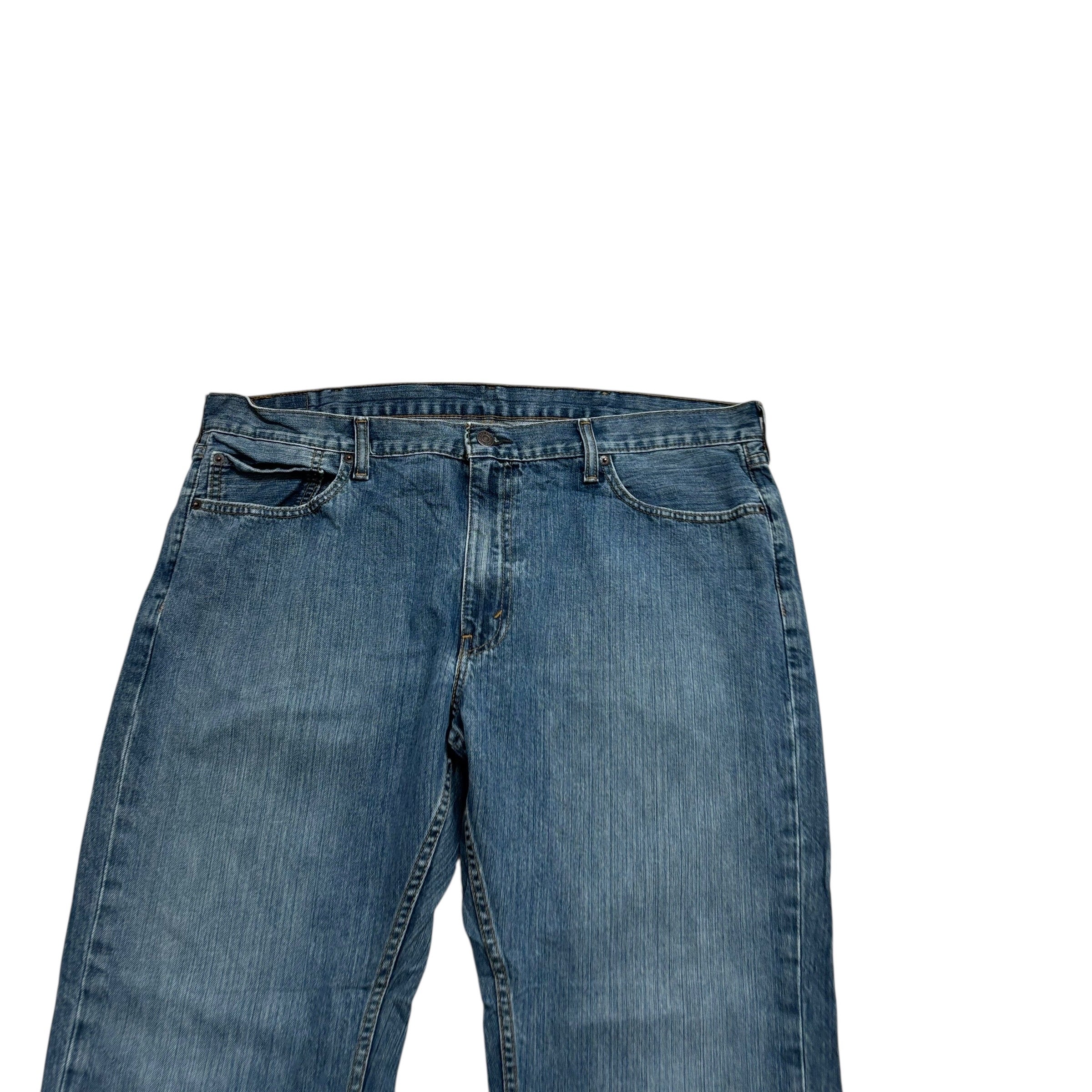 Levis 559 Jeans W40 L29 Mens Mid Blue Baggy Relaxed Straight Fit Denim (E)