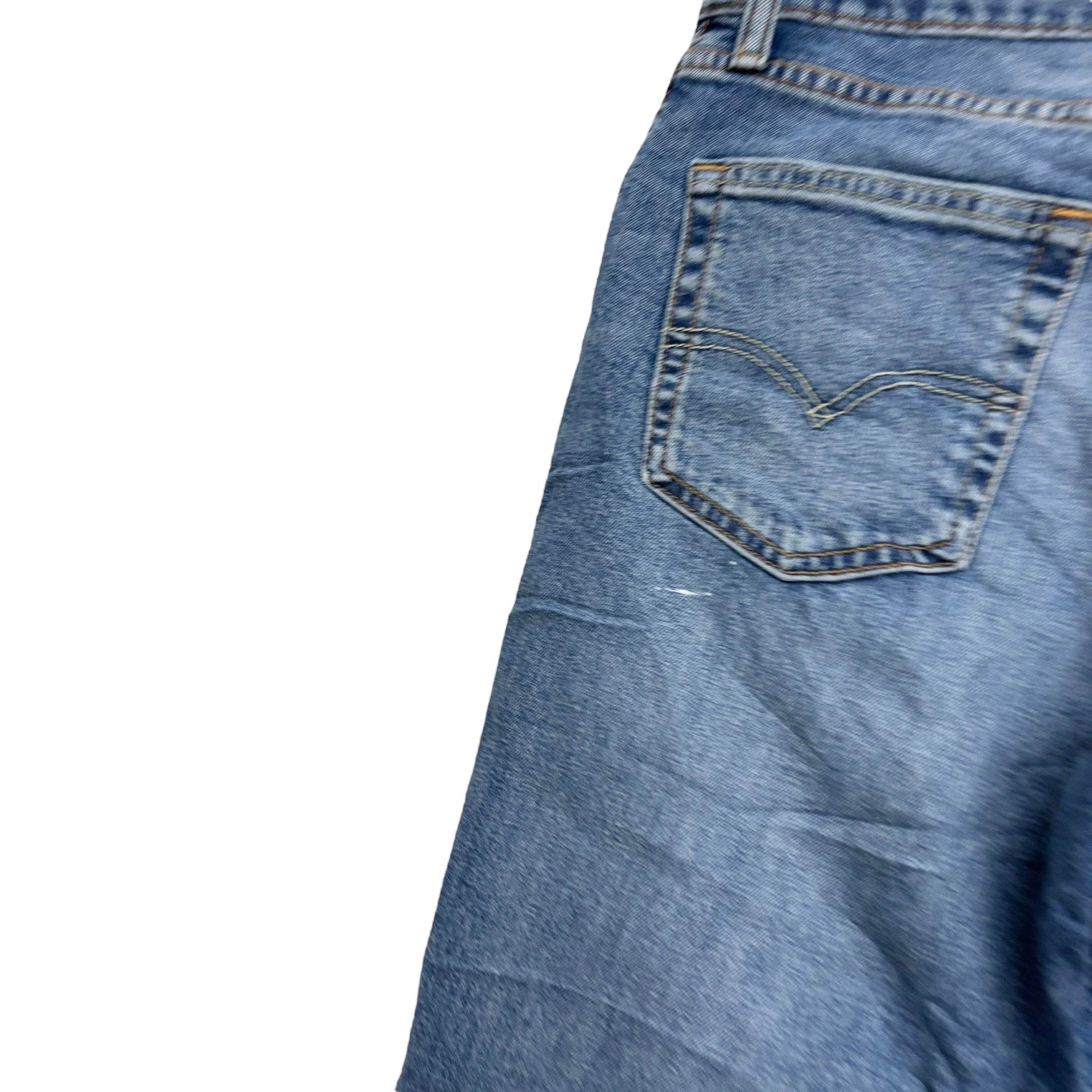 Levis 511 Jeans W34 L32 Mens Mid Blue Slim Fit Stretch Denim