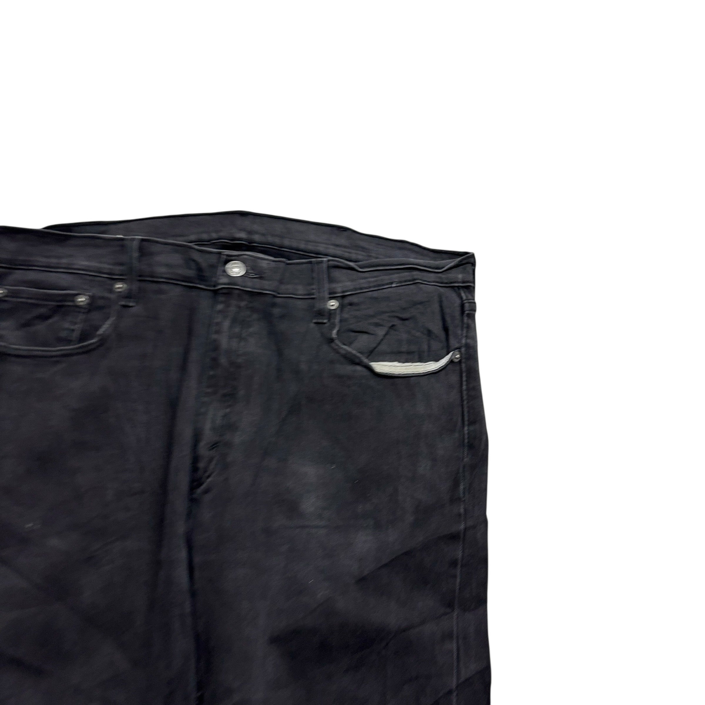 Levis 512 Jeans W38 L32 Mens Black Slim Tapered Fit Stretch Denim