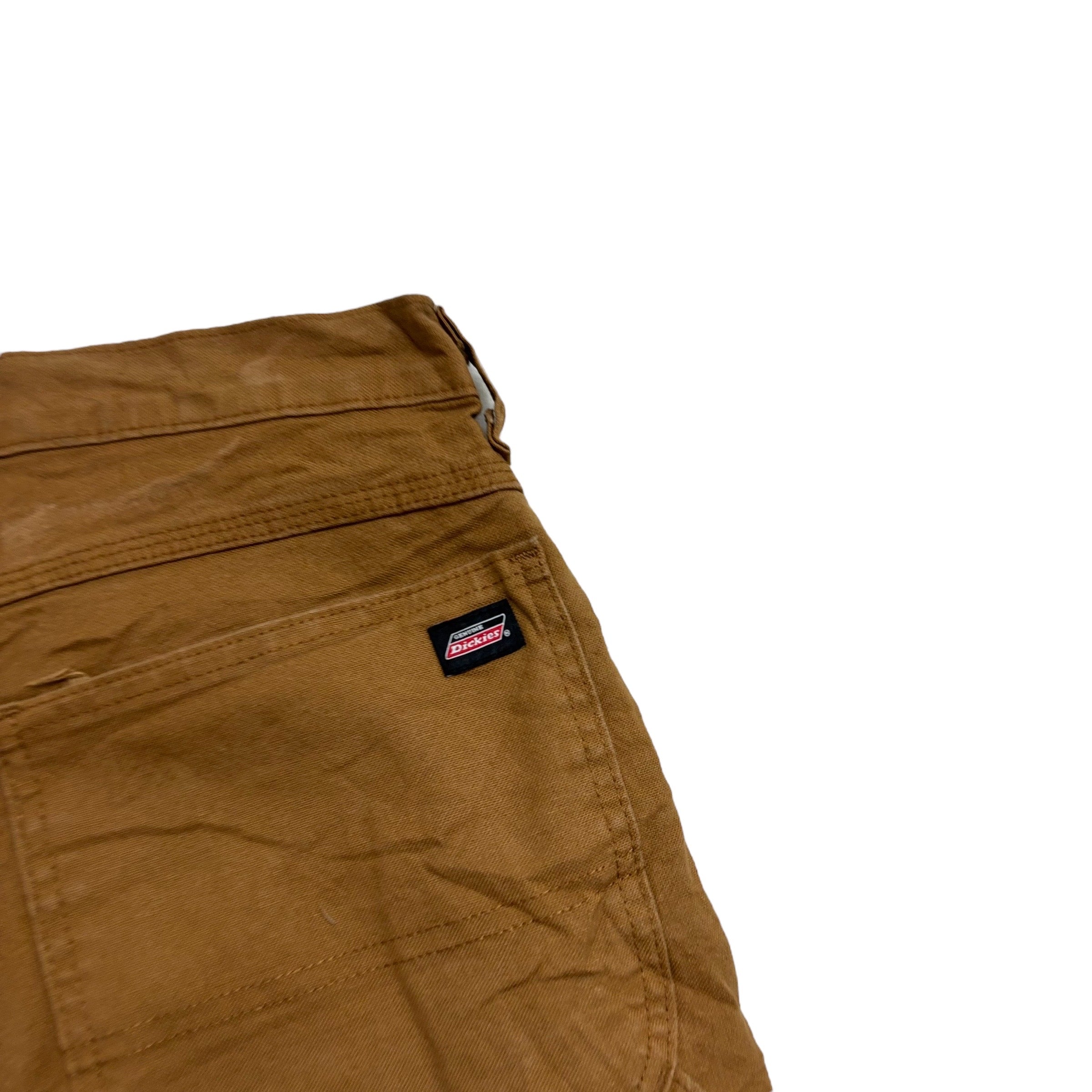 Dickies Carpenter Pants W44 L32 Mens Tan Relaxed Straight Trousers Jeans (E)