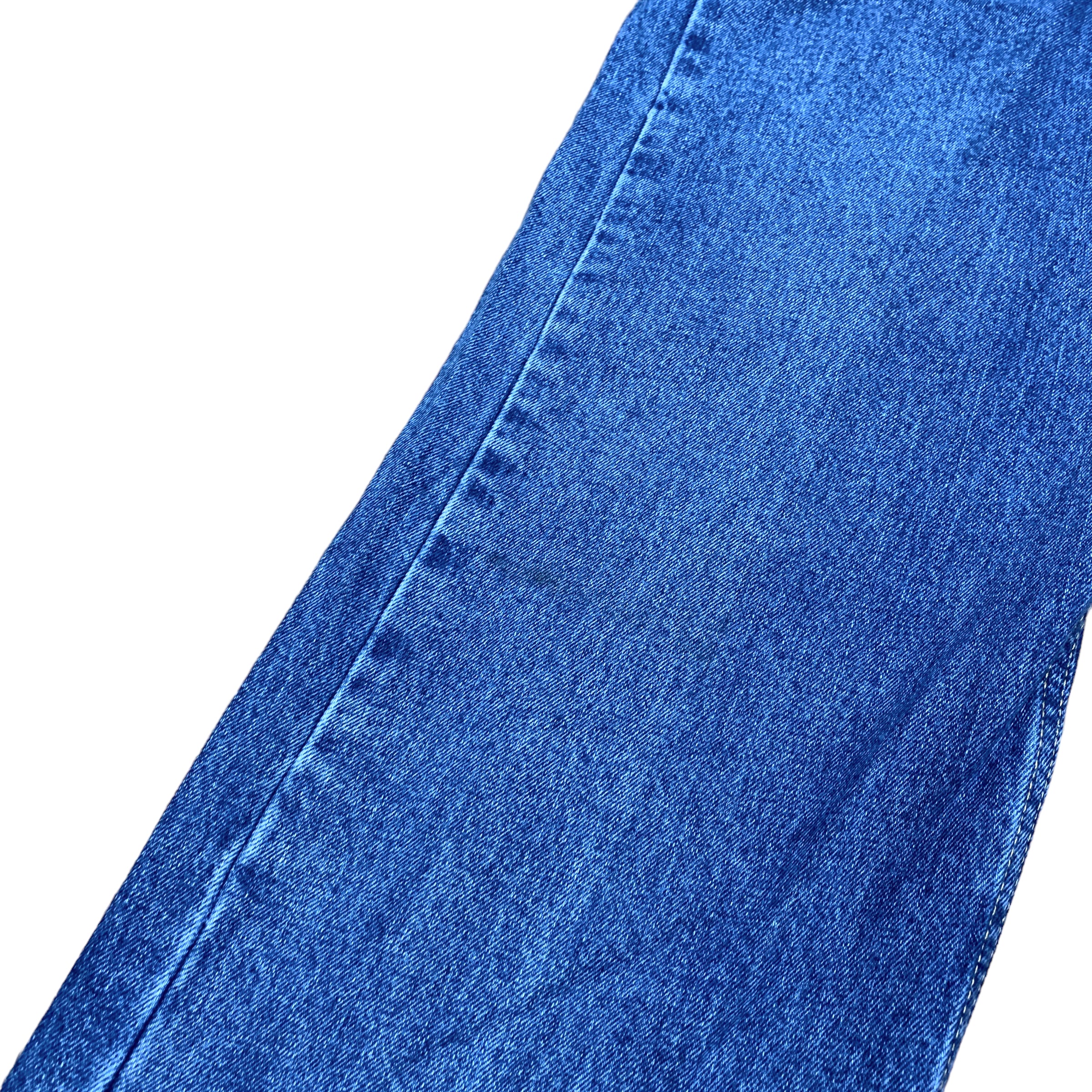 Levis 505 Jeans W40 L32 Mens Blue Vintage Regular Straight Fit Denim