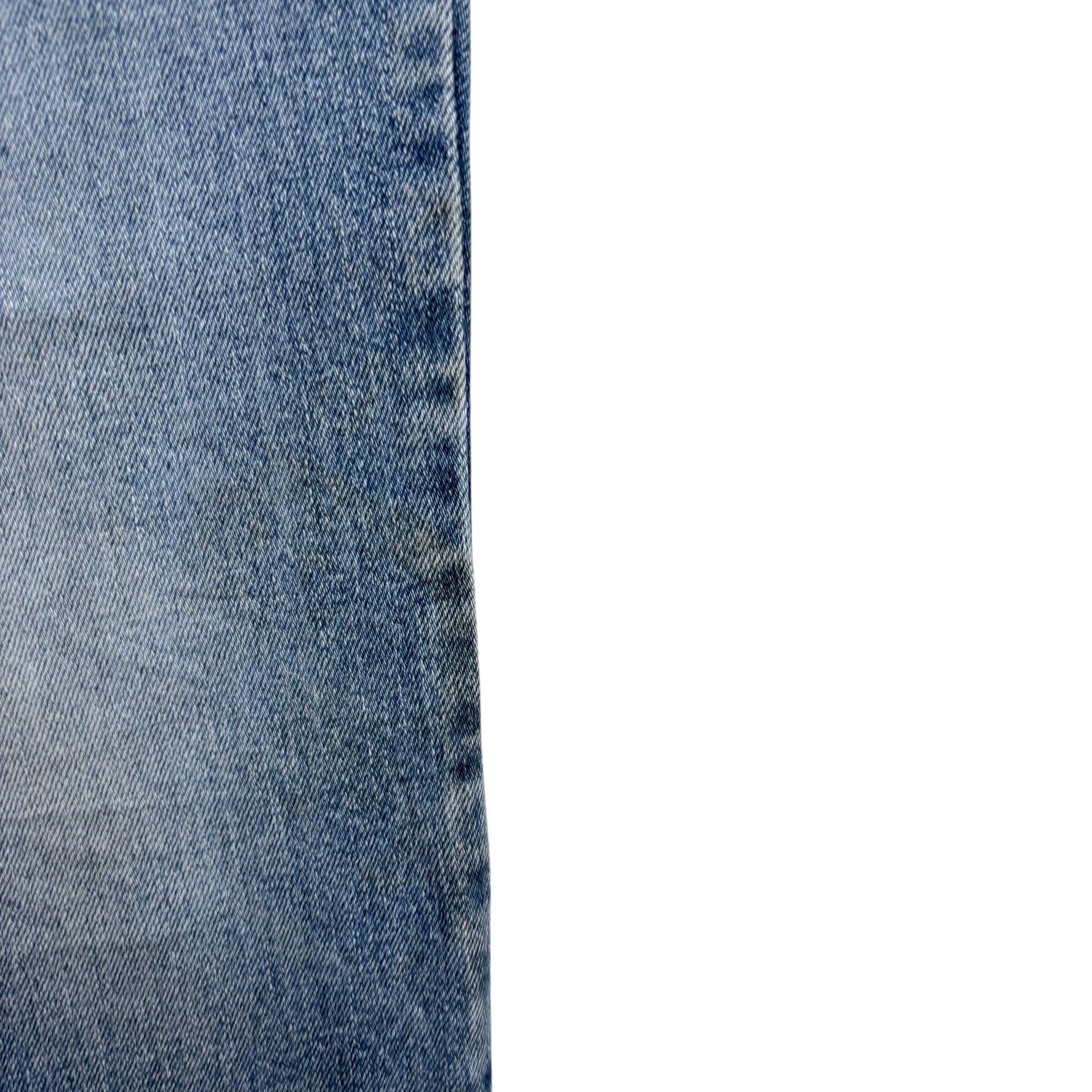 Levis Signature Jeans W36 L29 Mens Light Blue Relaxed Straight Fit Stretch Denim